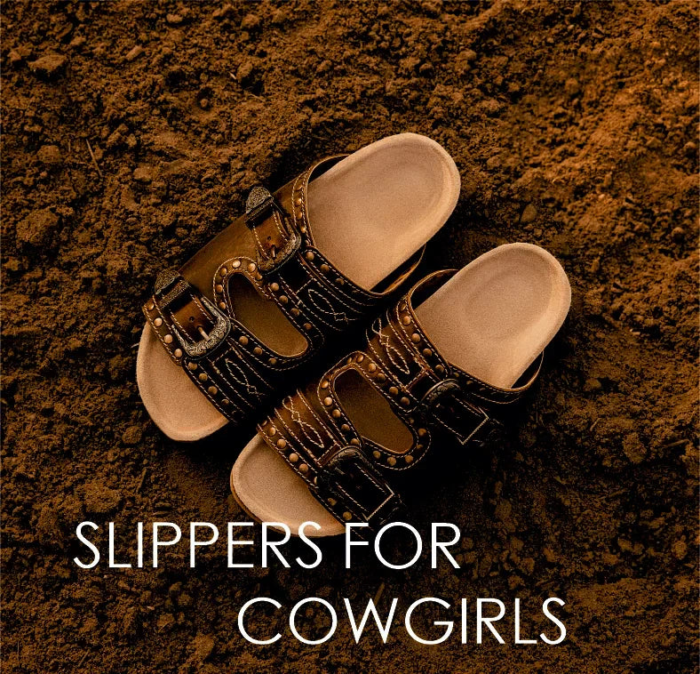 5 Types of Western Slippers for Cowgirls