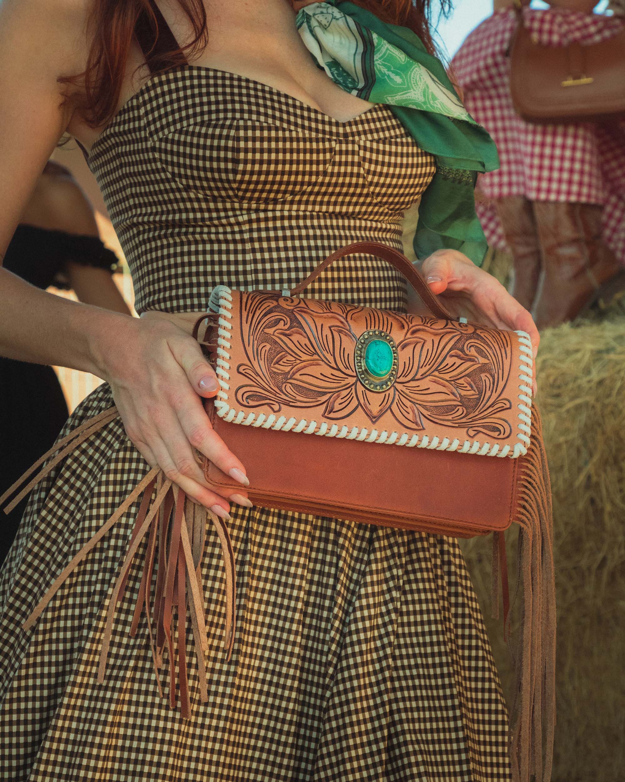 Loyal West Saddle Luxe Handbag - Myra USA