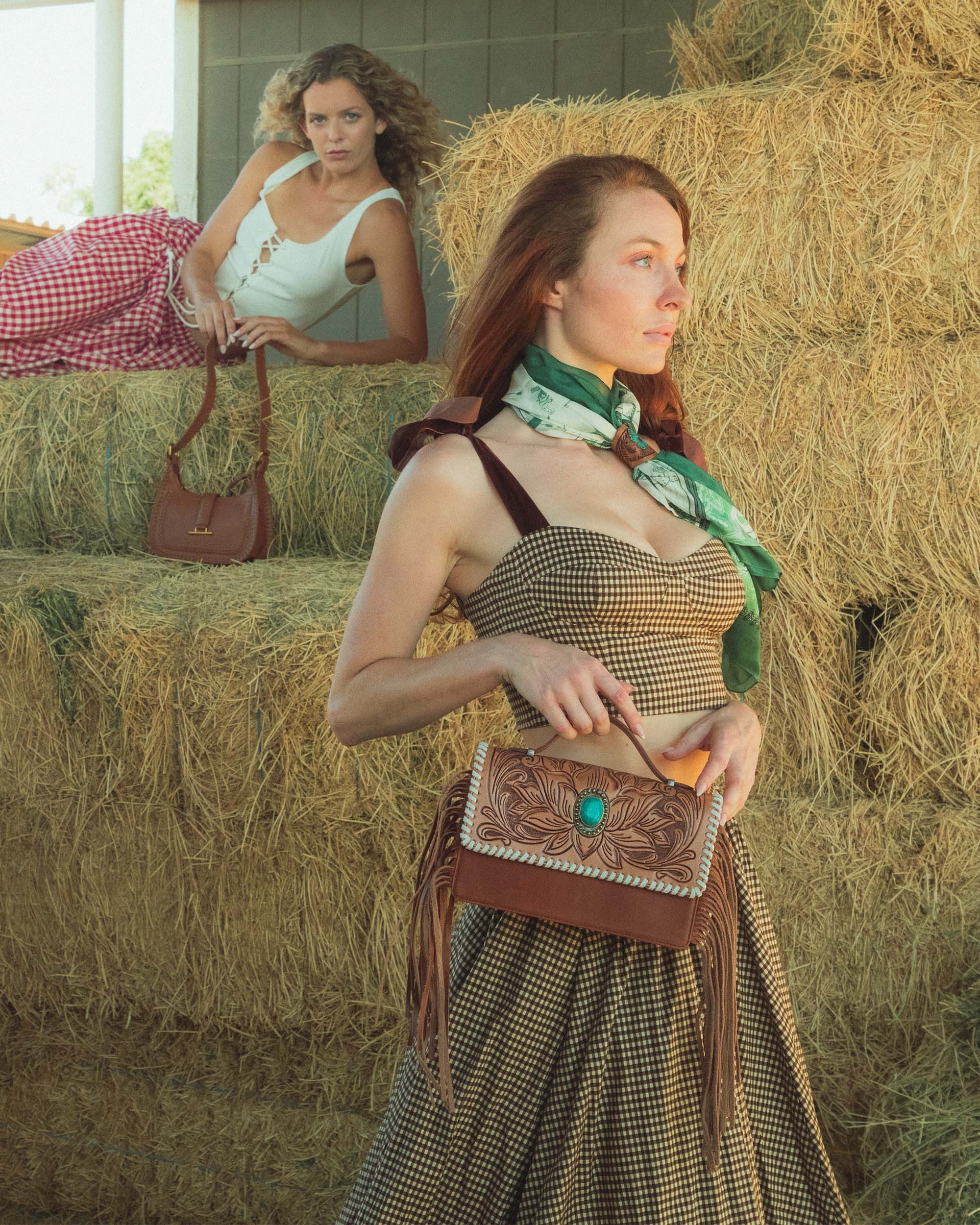 Loyal West Saddle Luxe Handbag - Myra USA