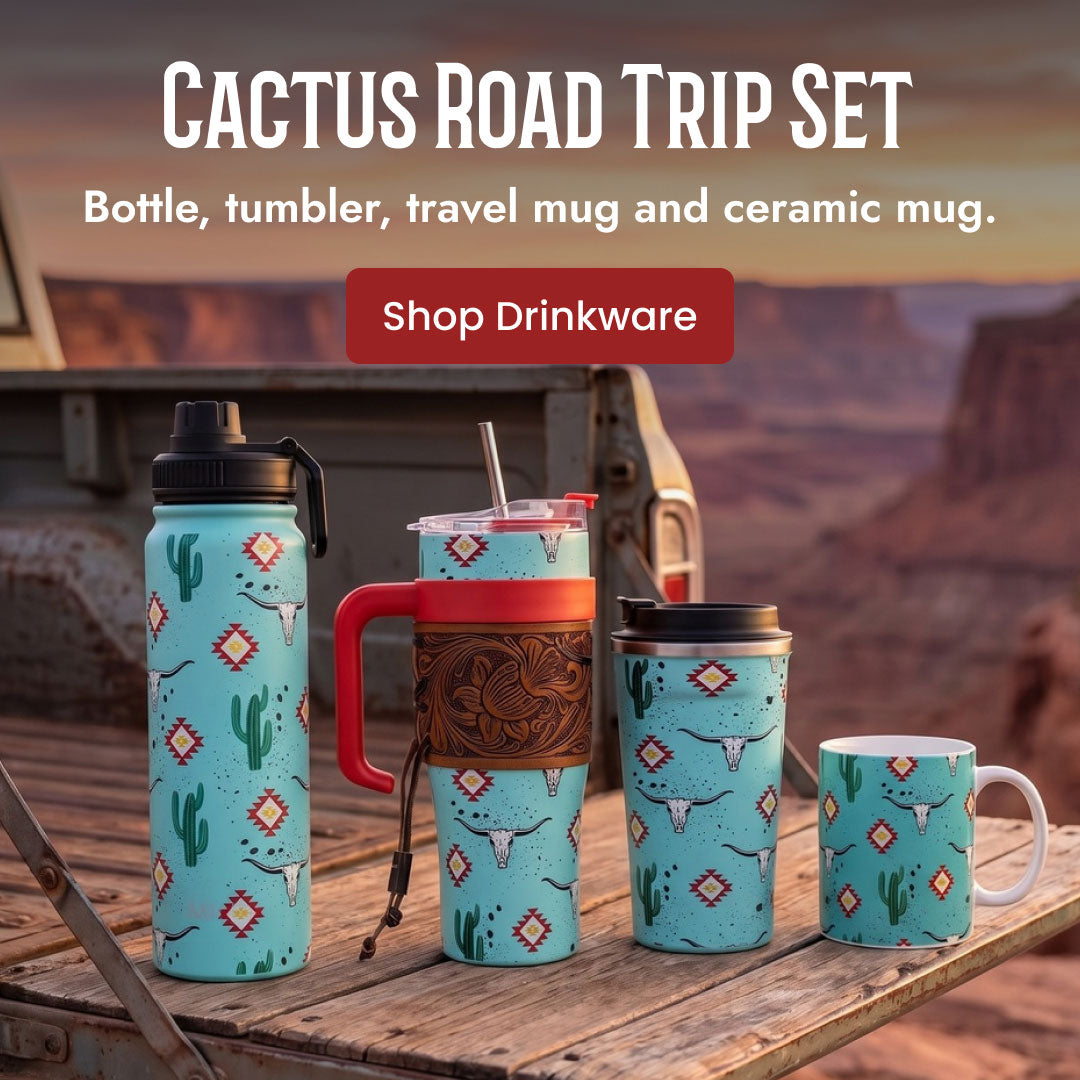 Cactus Geometry Road Trip Trio - Hero