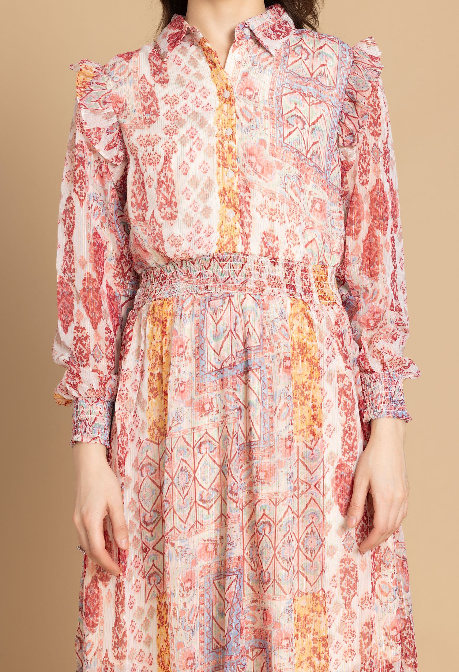 Bohera Renae Patterned Dress - Myra USA