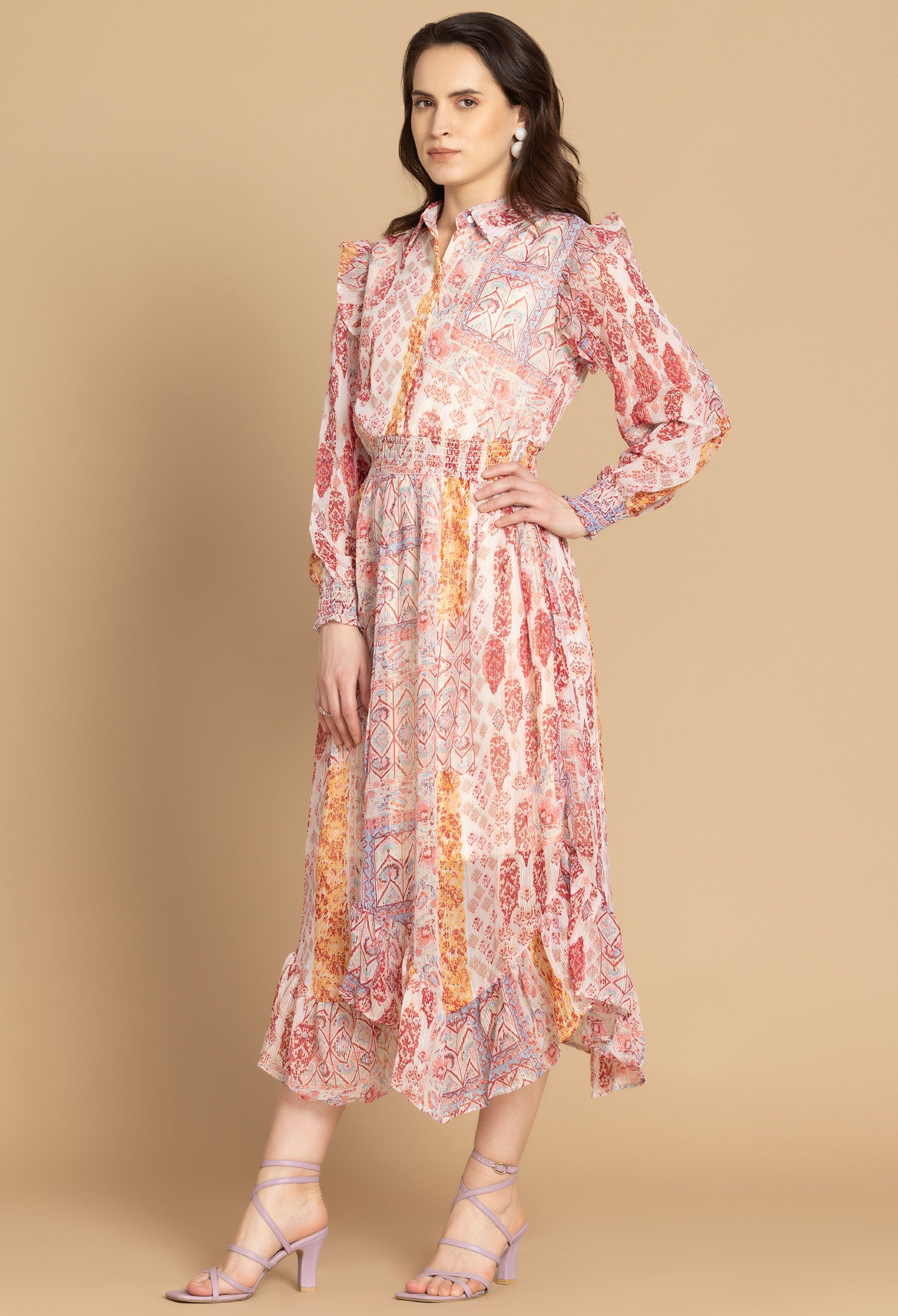 Bohera Renae Patterned Dress - Myra USA