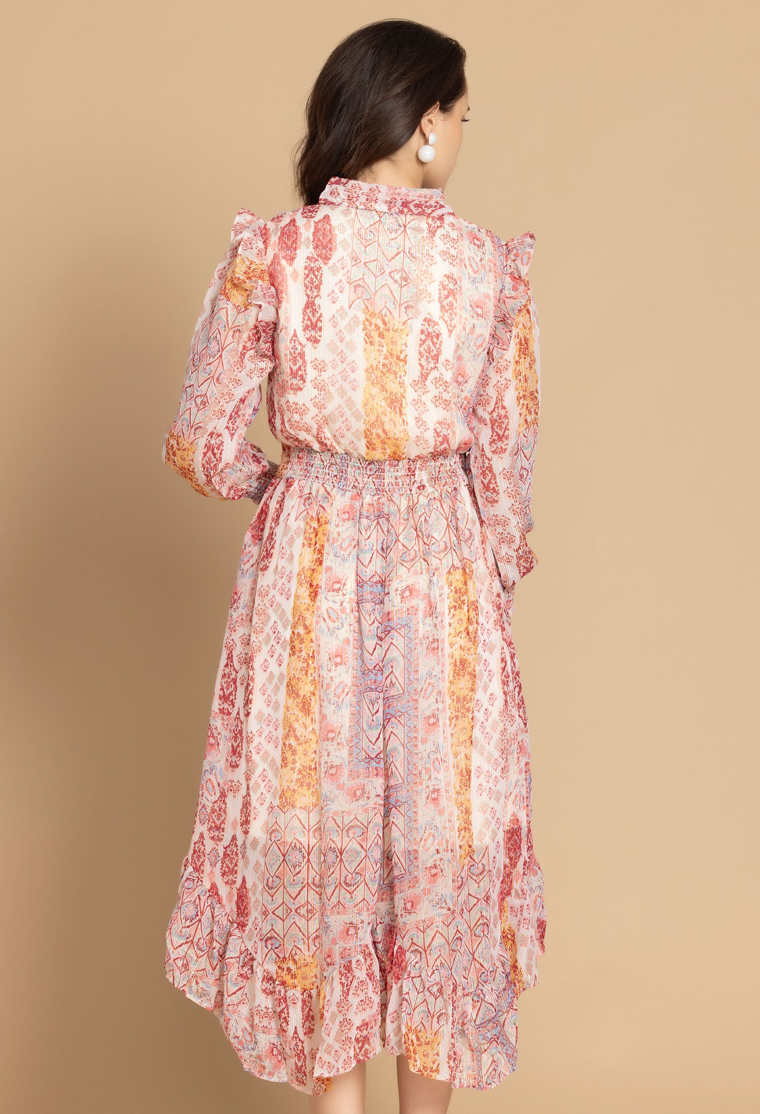 Bohera Renae Patterned Dress - Myra USA