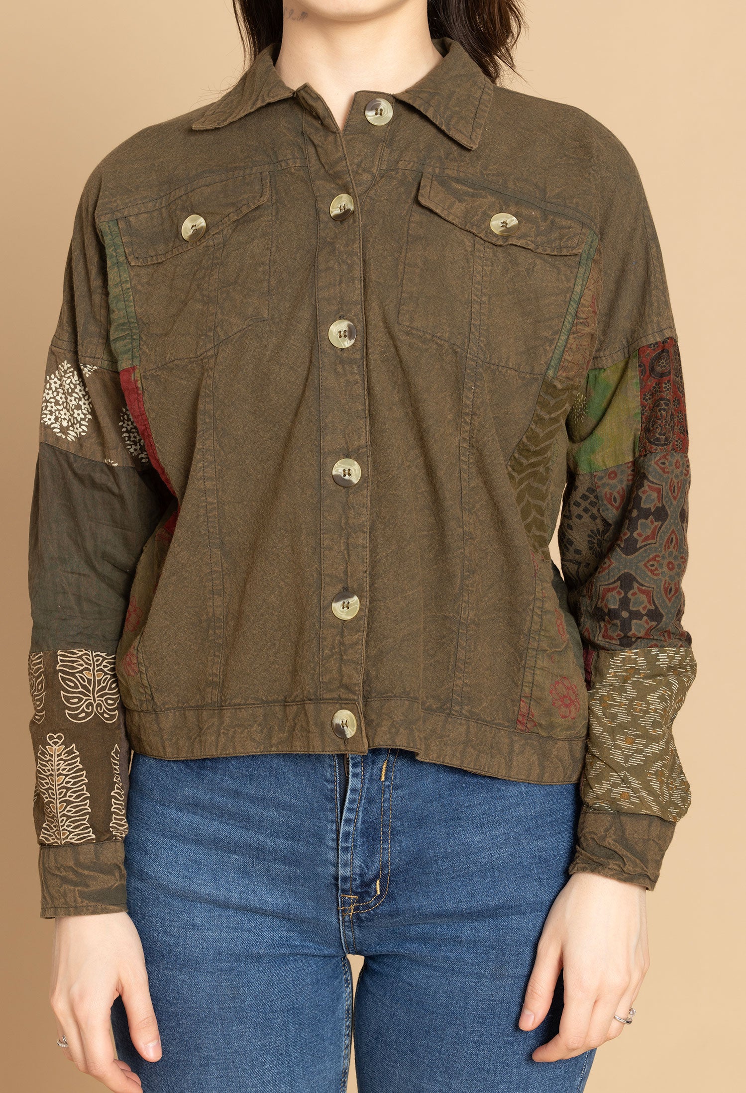 Bohera Madisson Color Accent Shirt Top - Myra USA