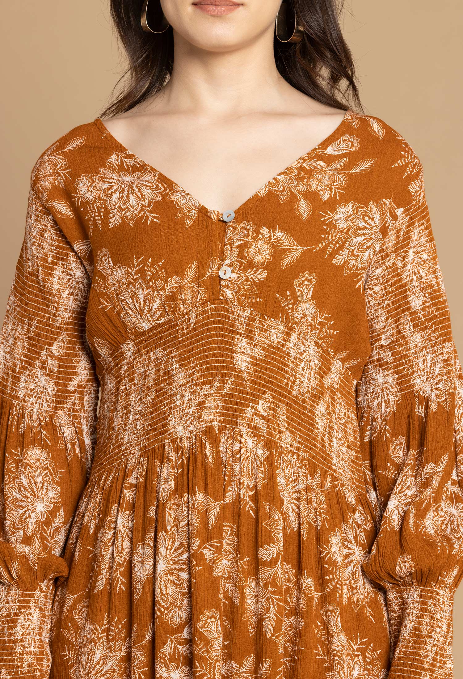 Bohera Olivia Spritely Blooms Dress - Myra USA