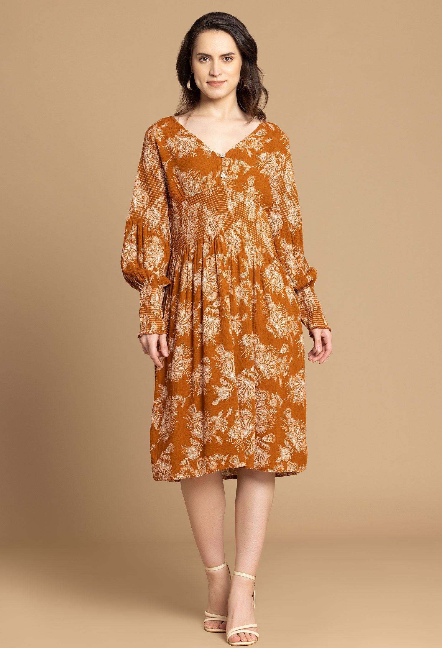 Bohera Olivia Spritely Blooms Dress - Myra USA