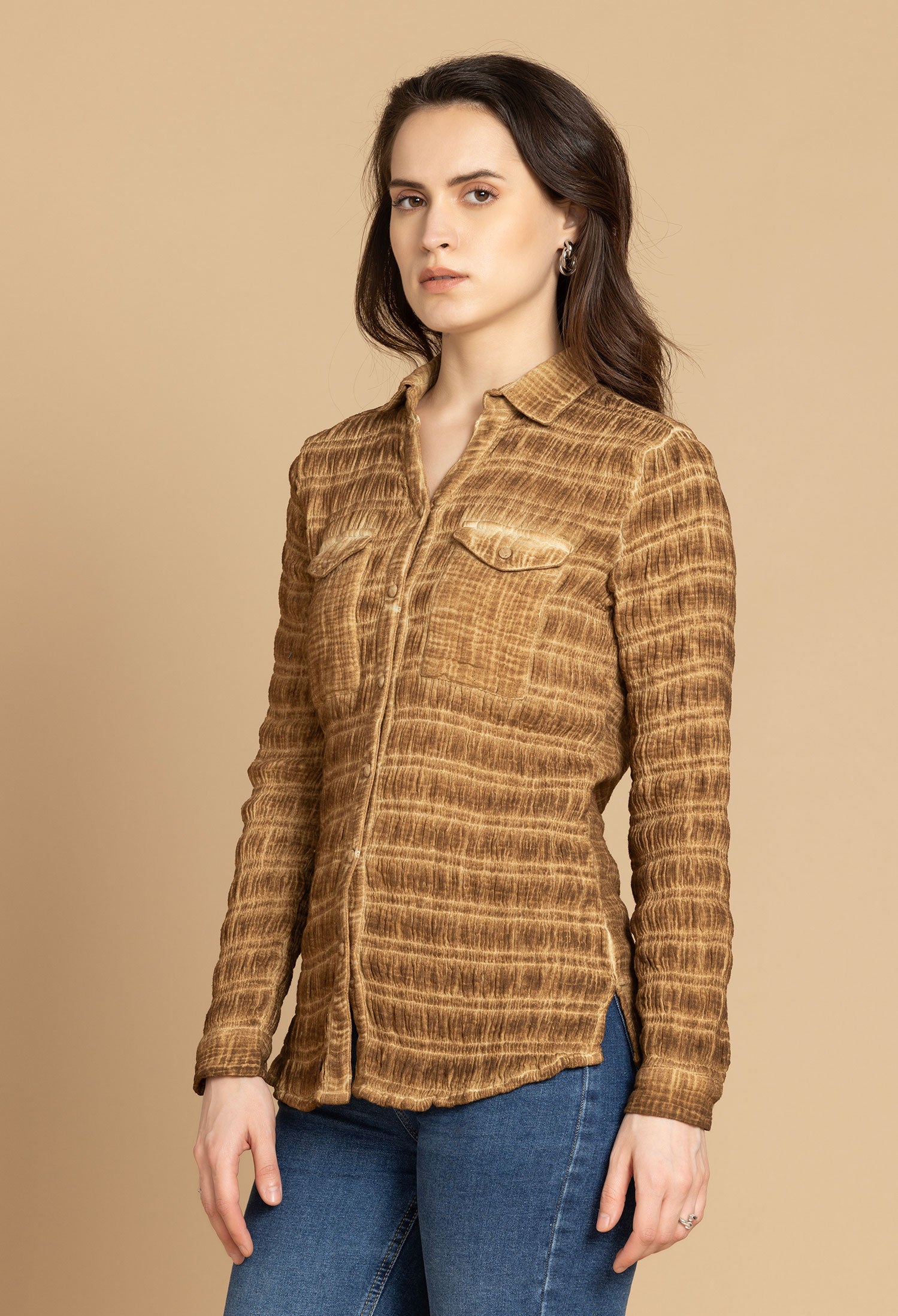 Bohera Vivian May Crimped Shirt - Myra USA