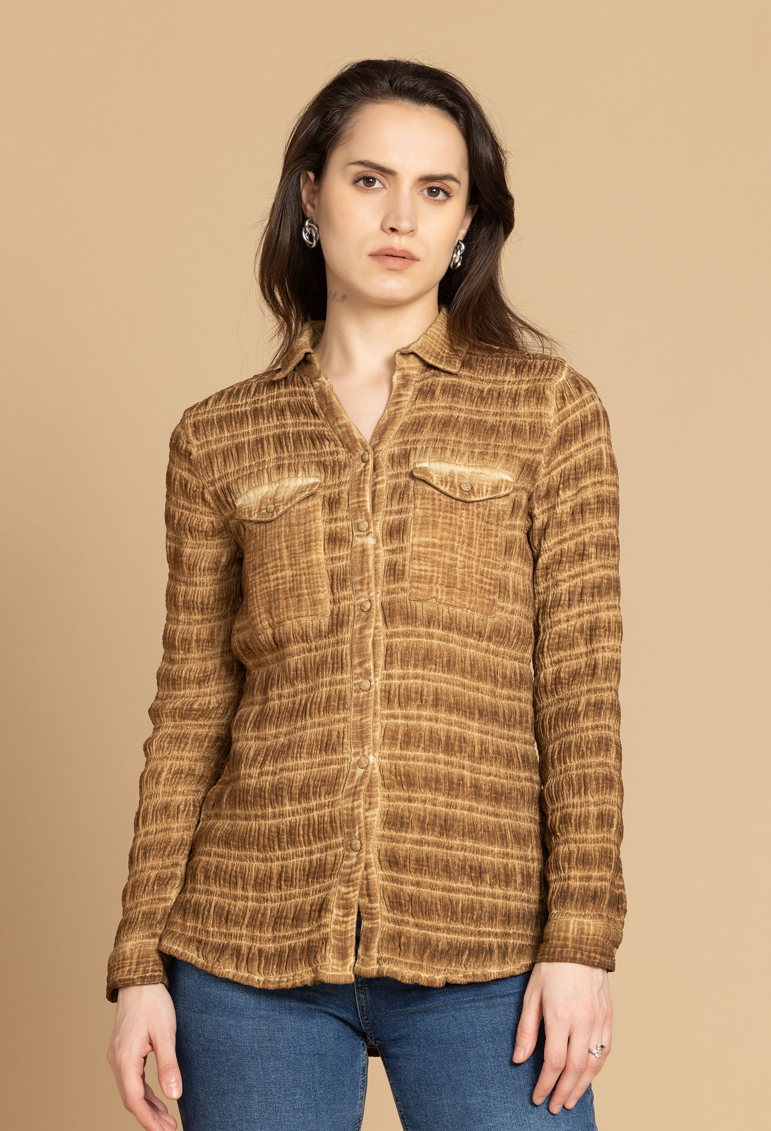 Bohera Vivian May Crimped Shirt - Myra USA