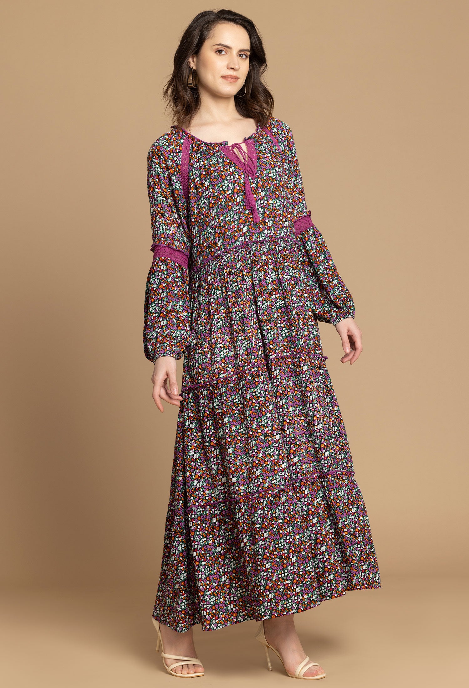 Bohera Isabel Fields of Florals Dress - Myra USA