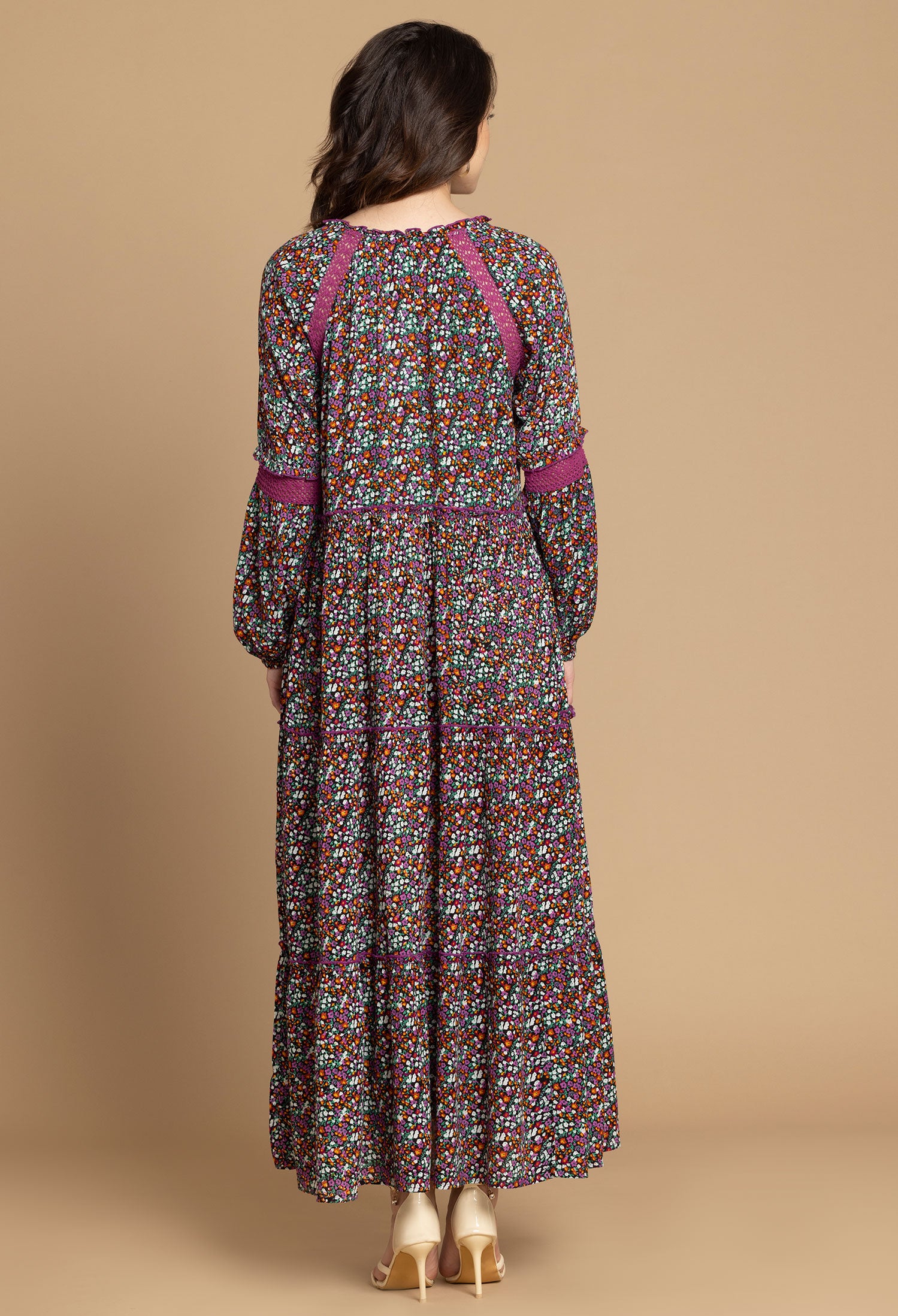 Bohera Isabel Fields of Florals Dress - Myra USA