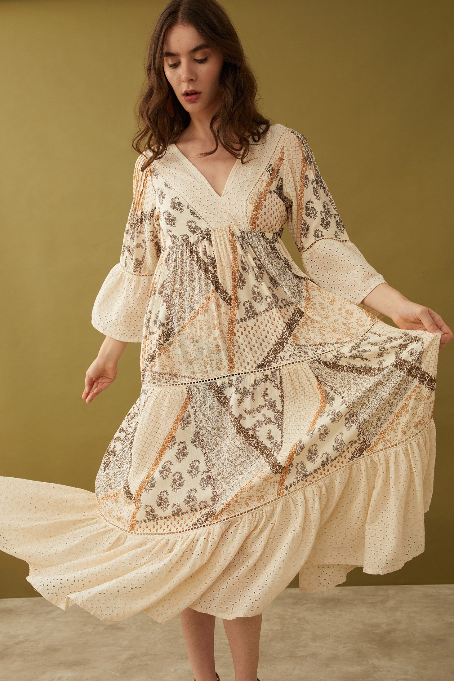 Bohera Zira Couture Full Length Dress - Myra USA