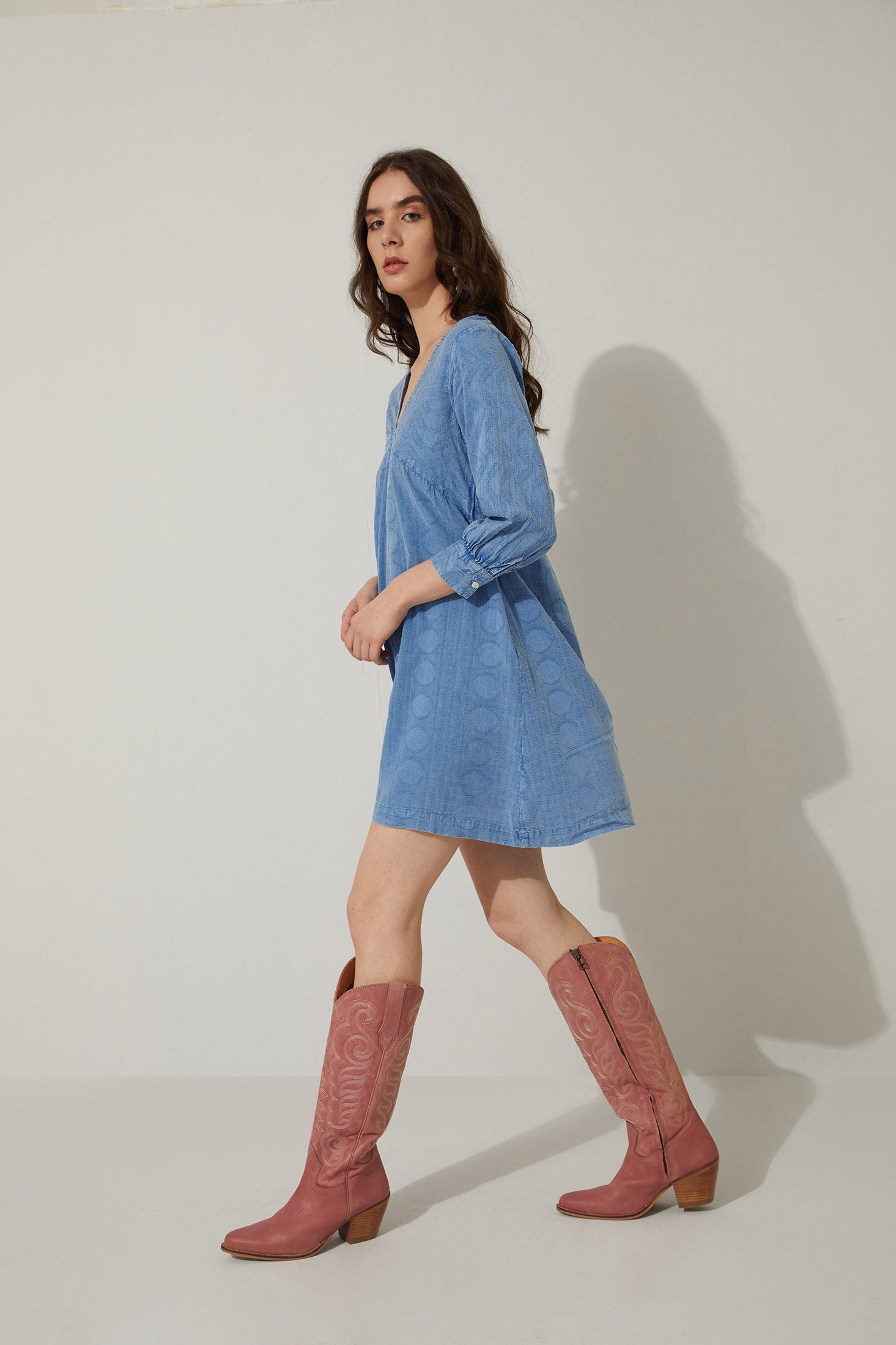 Bohera Monika Maye Sleeved Tunic Dress - Myra USA