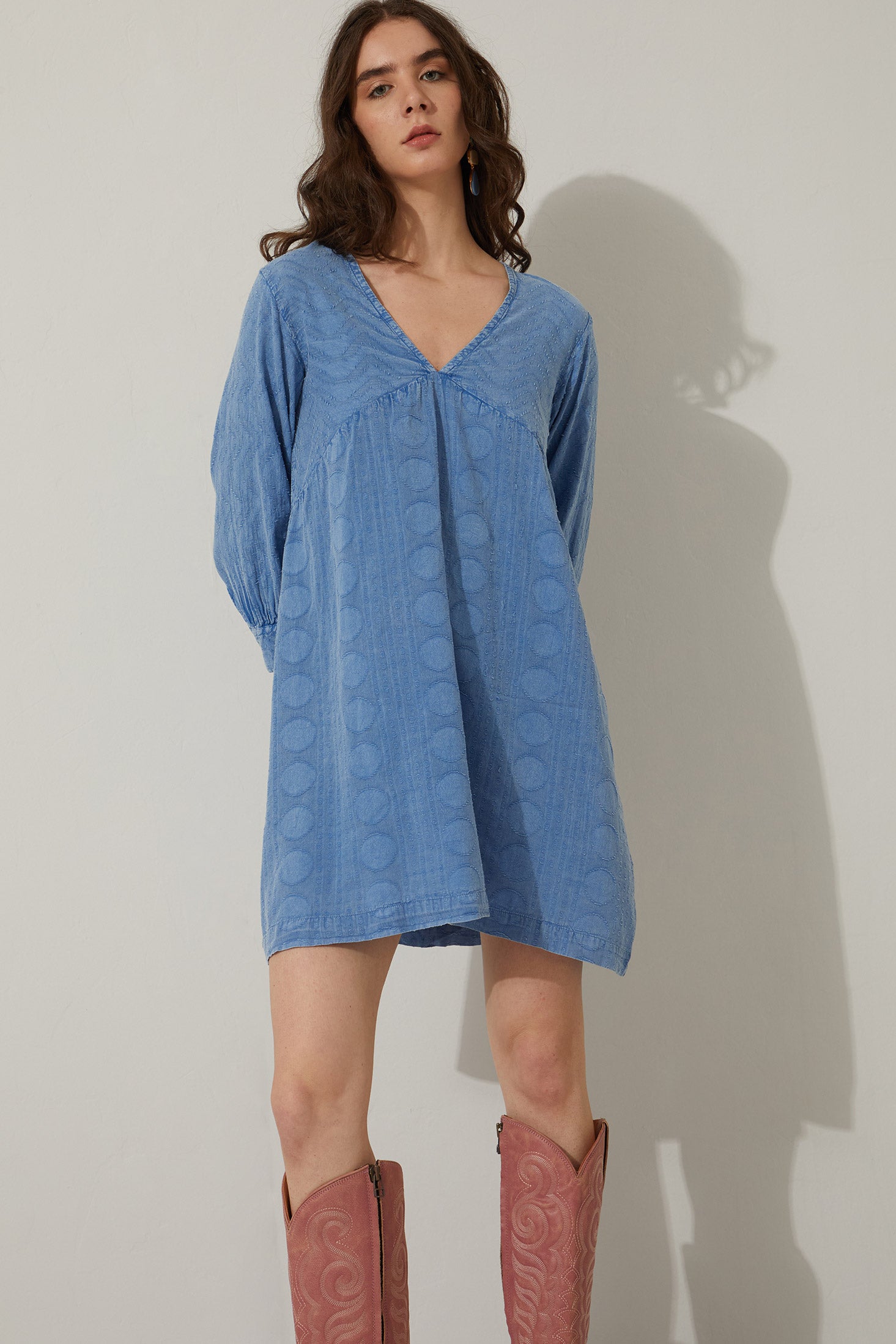 Bohera Monika Maye Sleeved Tunic Dress - Myra USA