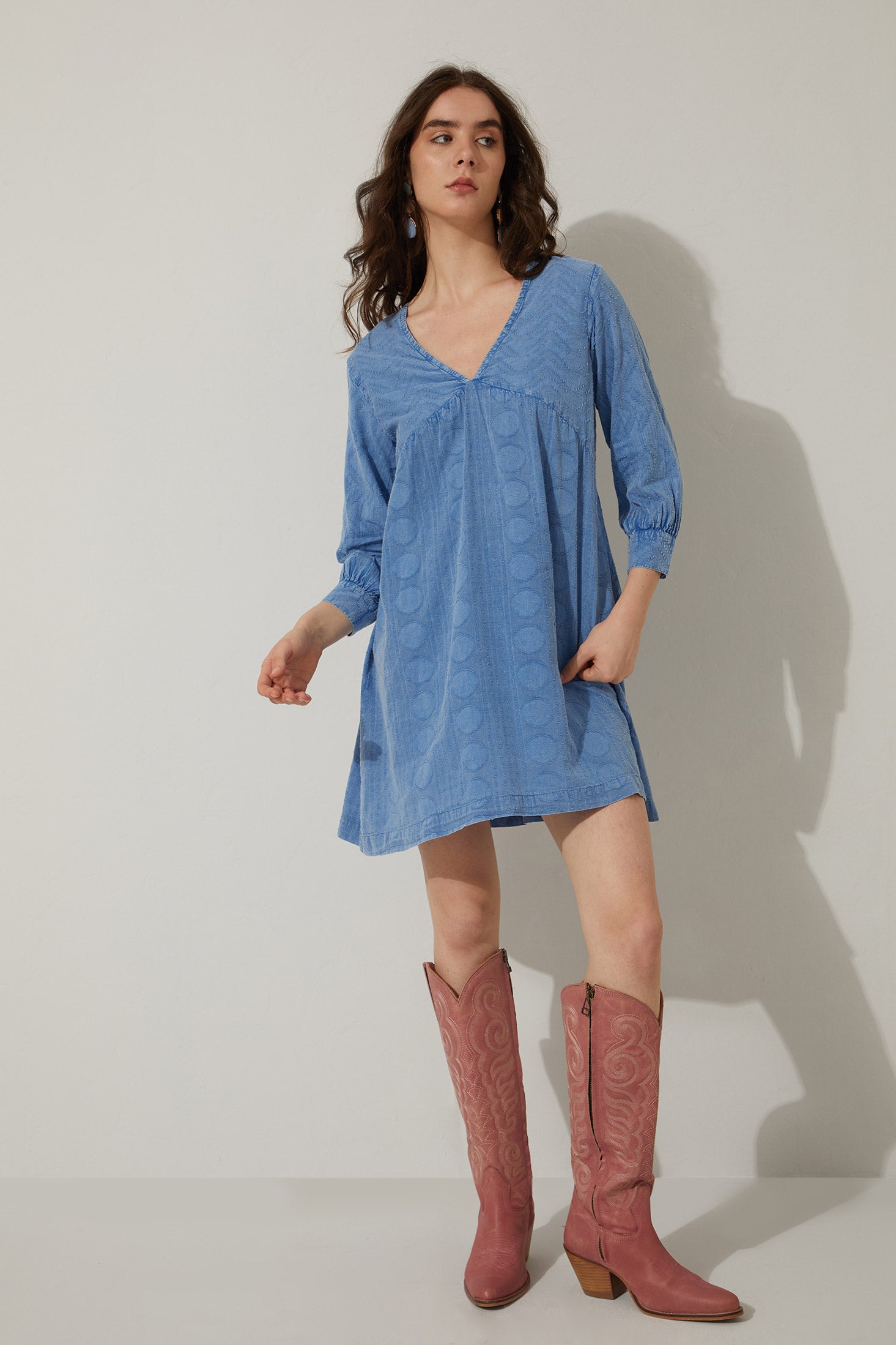 Bohera Monika Maye Sleeved Tunic Dress - Myra USA