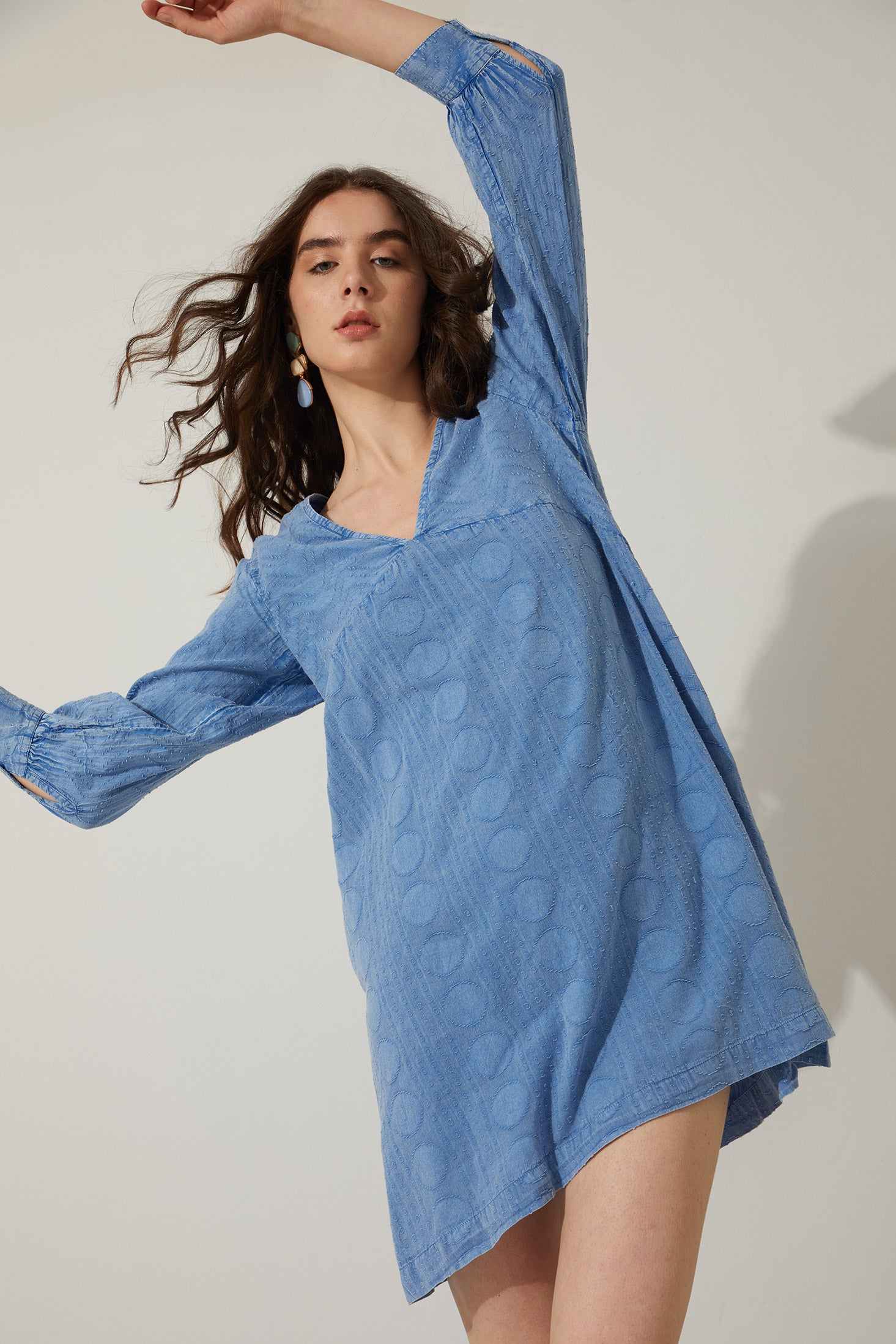 Bohera Monika Maye Sleeved Tunic Dress - Myra USA