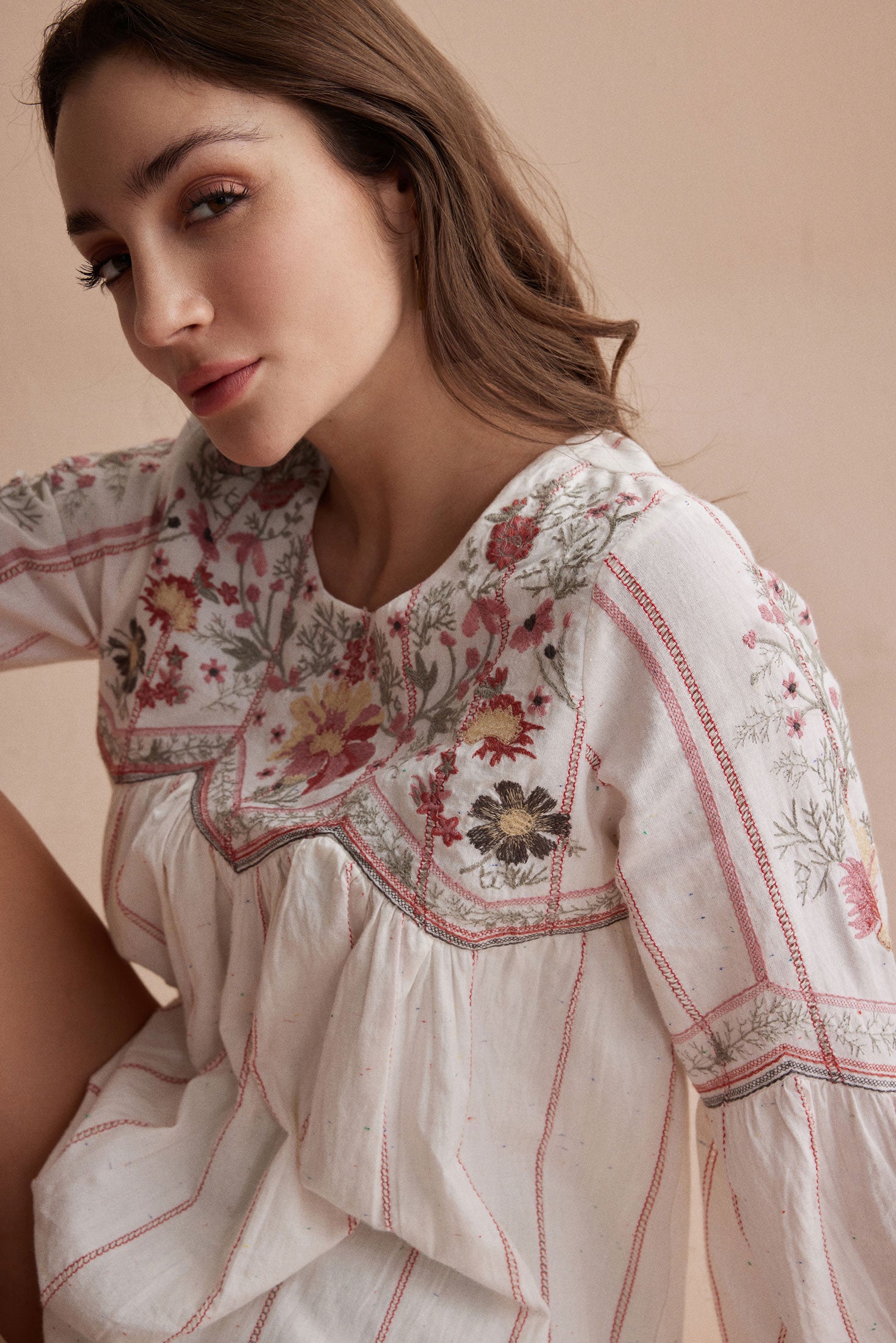 Bohera Cheree Floral Delight Free Flowing Top - Myra USA