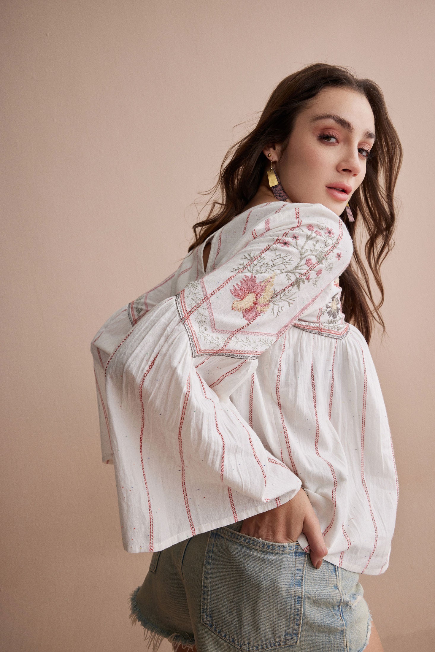 Bohera Cheree Floral Delight Free Flowing Top - Myra USA