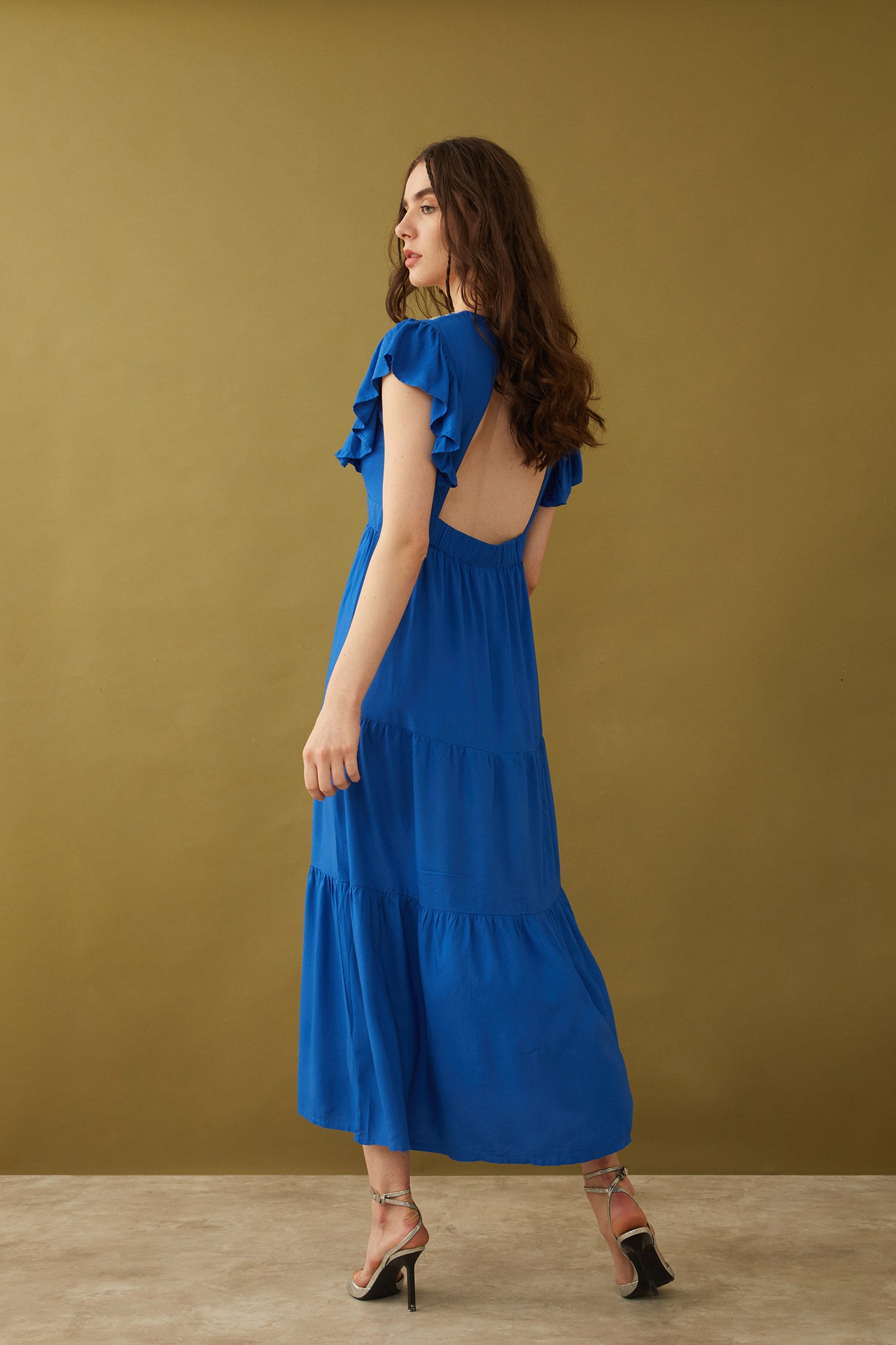 Bohera Willa Embroidered Drop Waist Dress - Myra USA