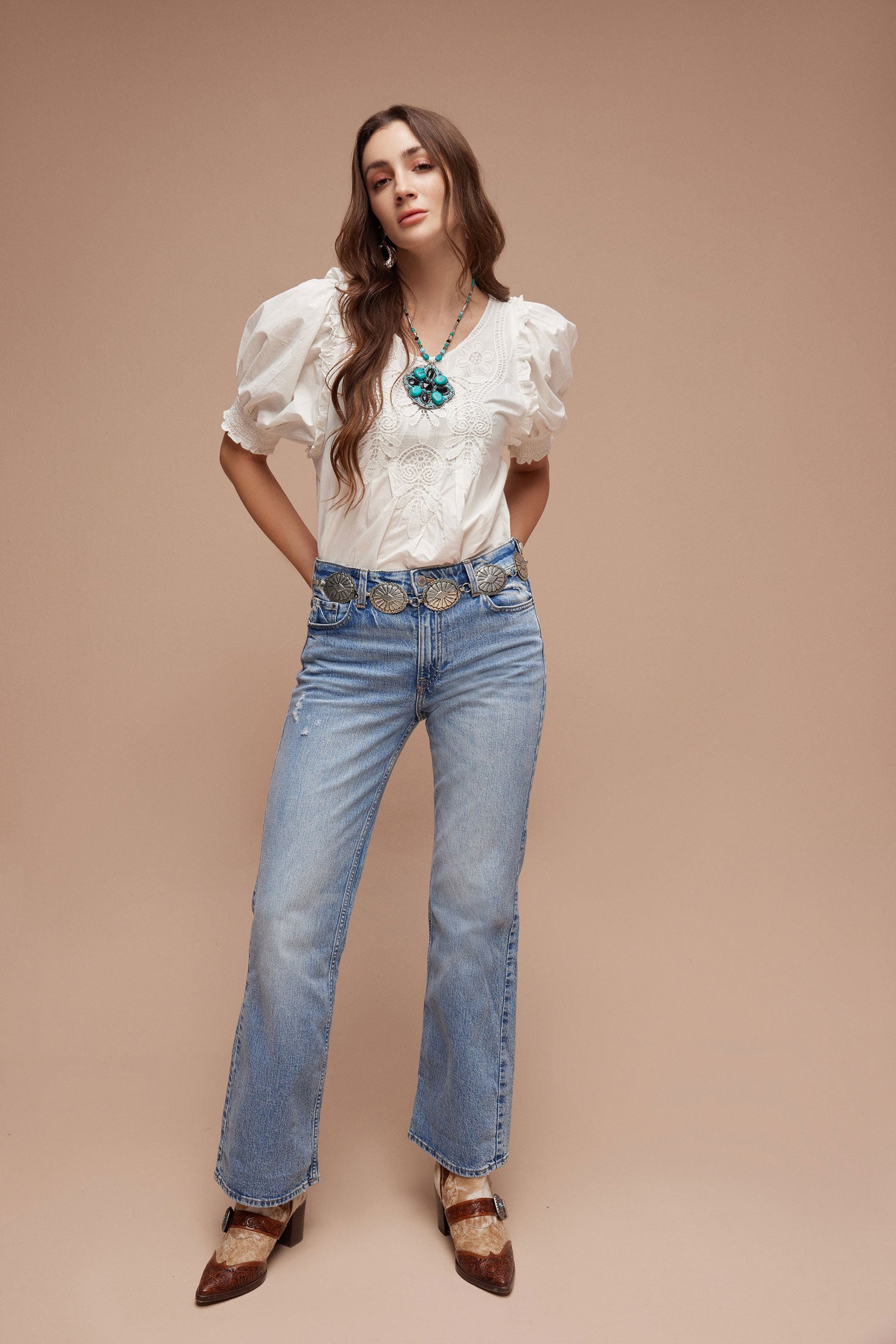 Bohera Abigail’s Charm Lace Top - Myra USA