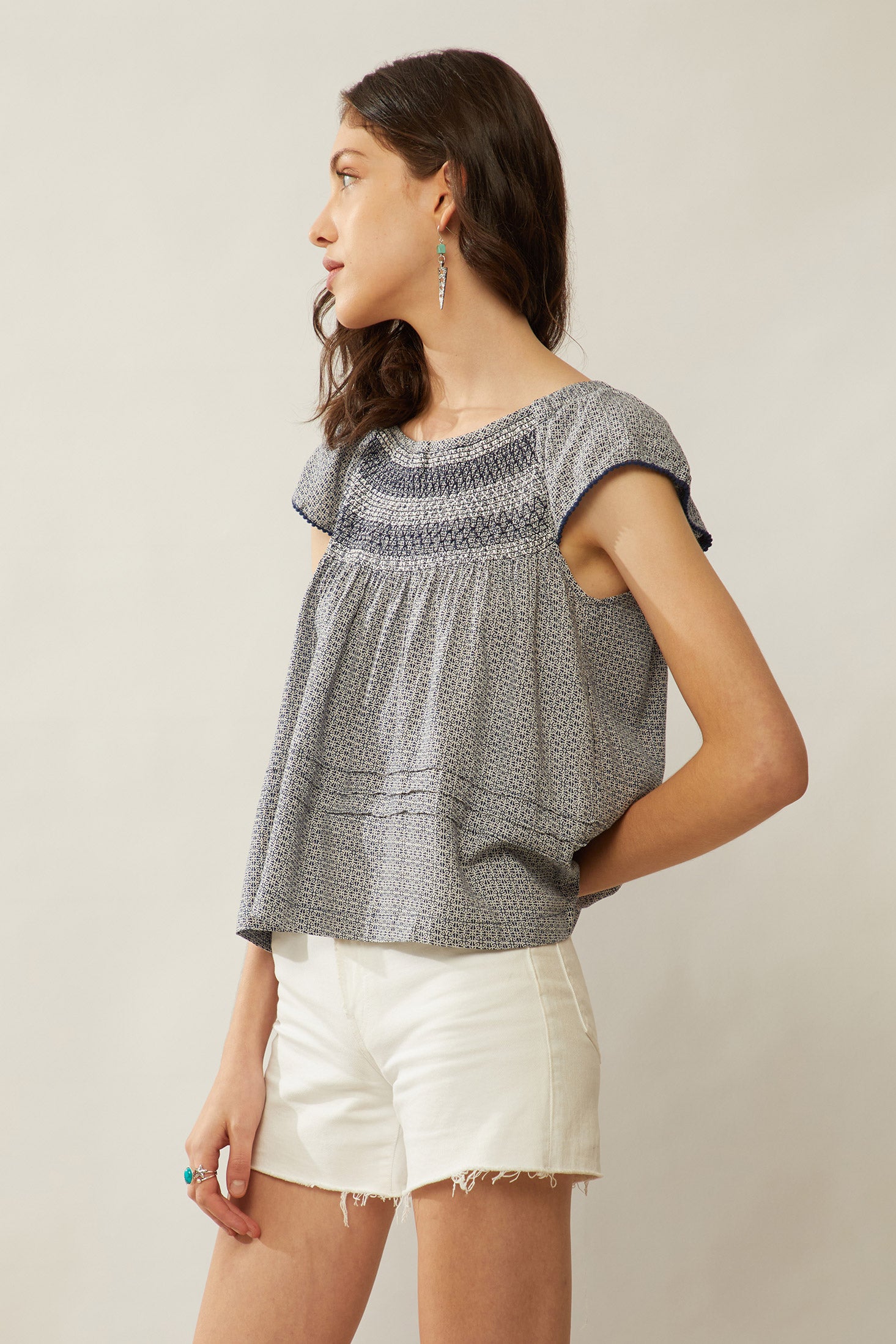 Bohera Cambry Dee Washed Top - Myra USA