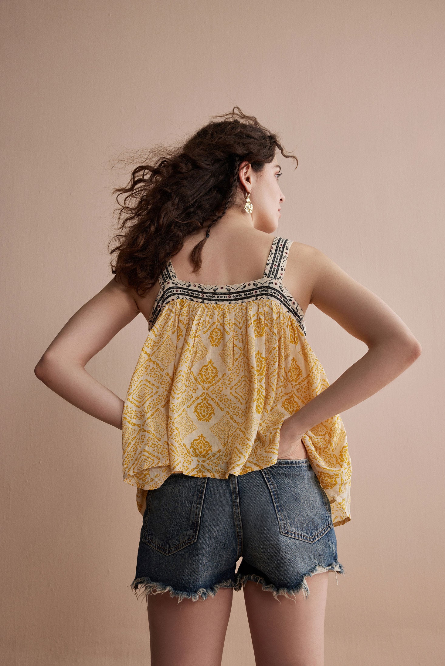 Bohera Leonie Bead Accent Top - Myra USA