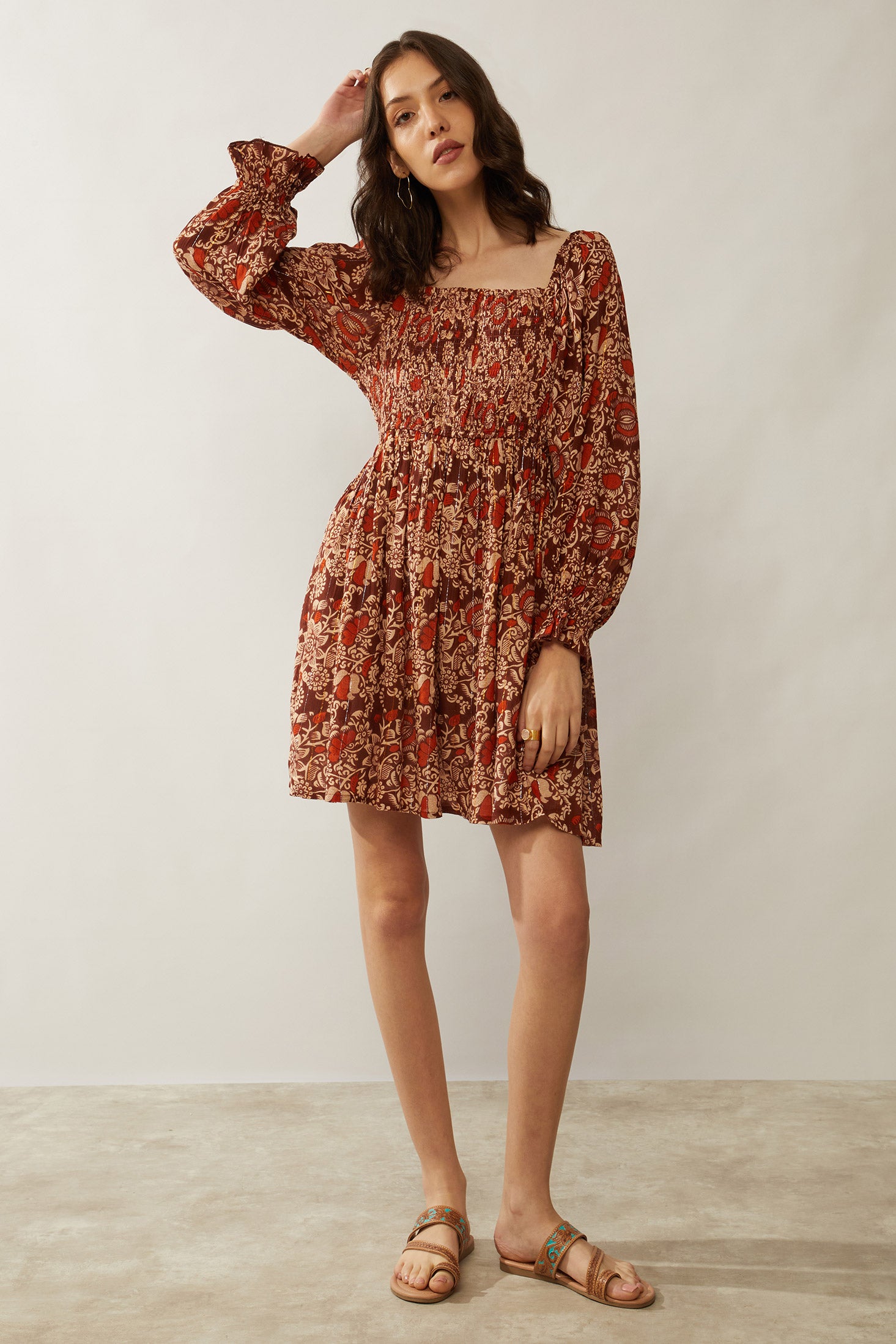 Bohera Annastella Smocking Dress - Myra USA