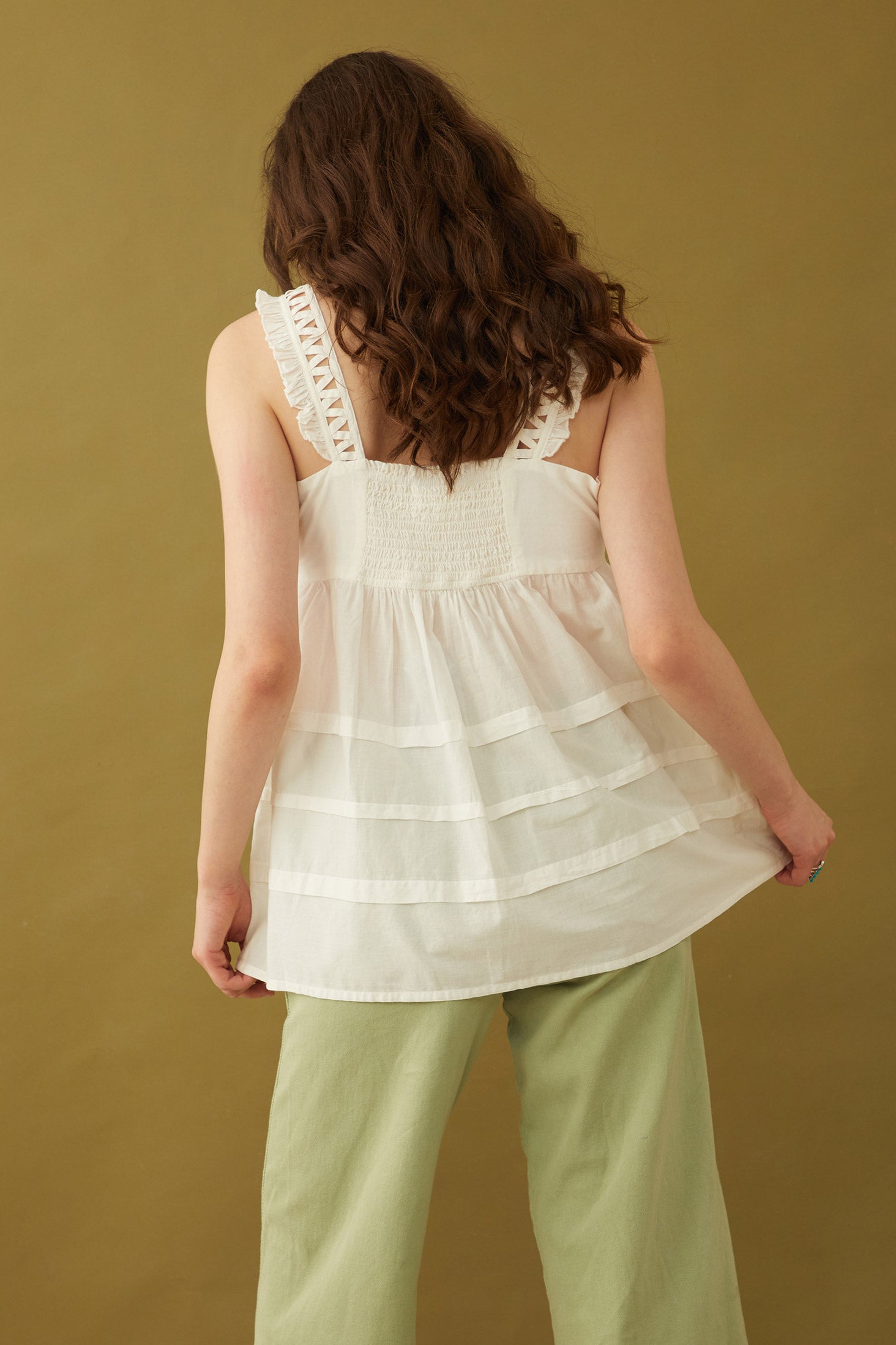 Bohera Marla June Embroidered Babydoll Top - Myra USA