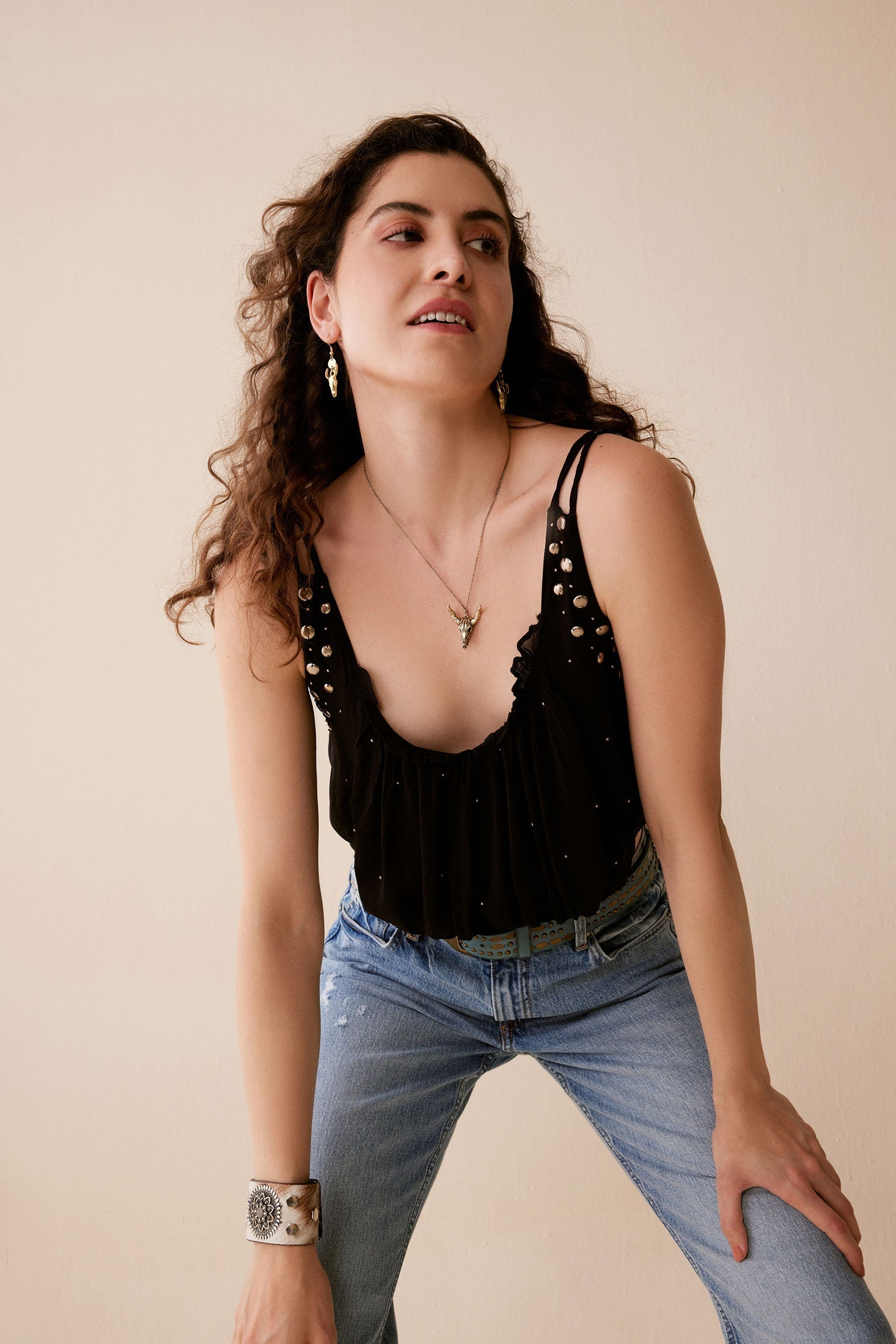 Bohera Joanie Accent Tank Top - Myra USA