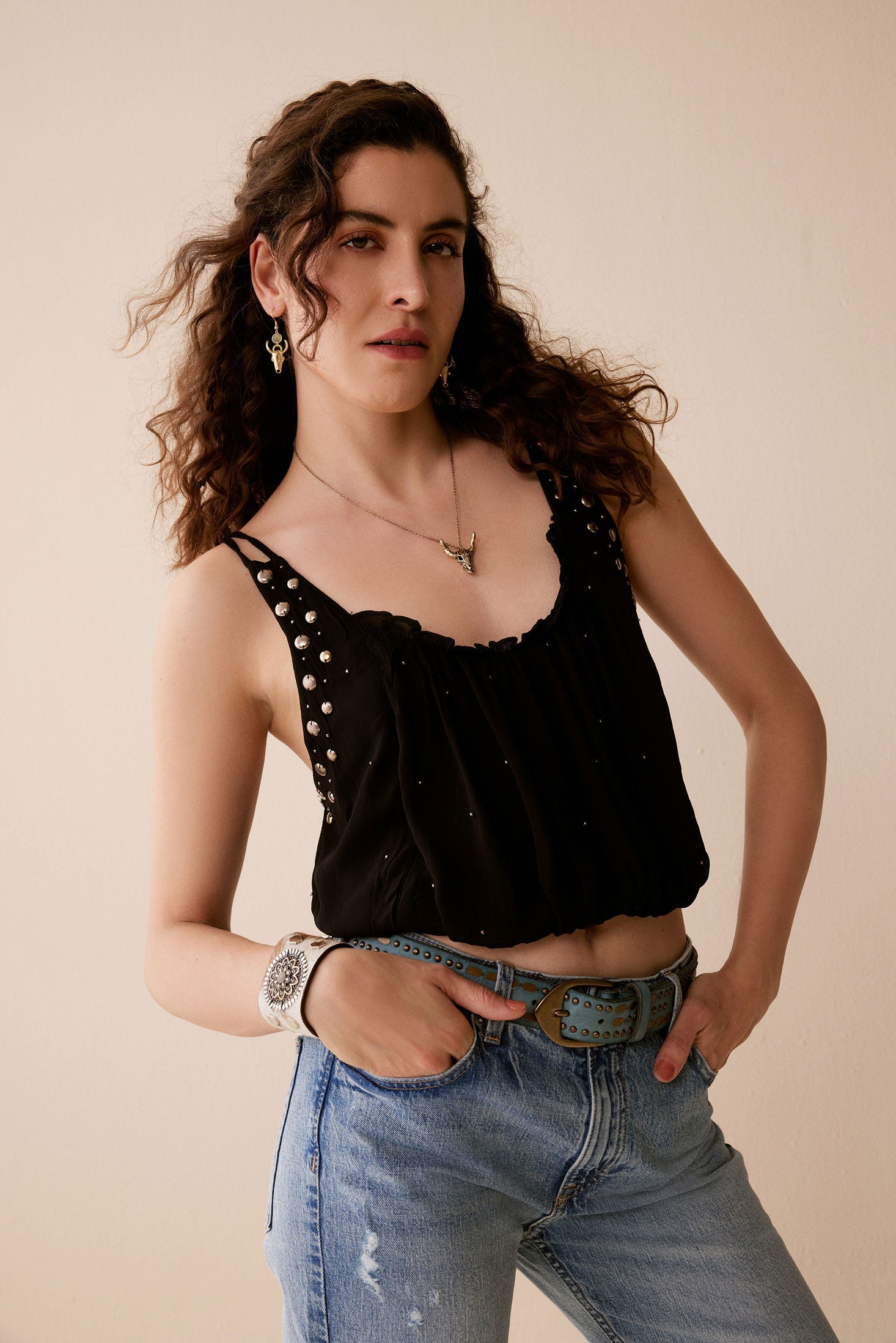 Bohera Joanie Accent Tank Top - Myra USA