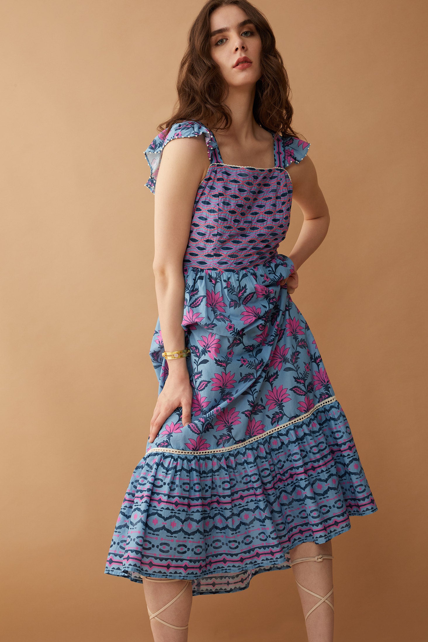 Bohera Rachel DeAnne Tie-Back Dress - Myra USA