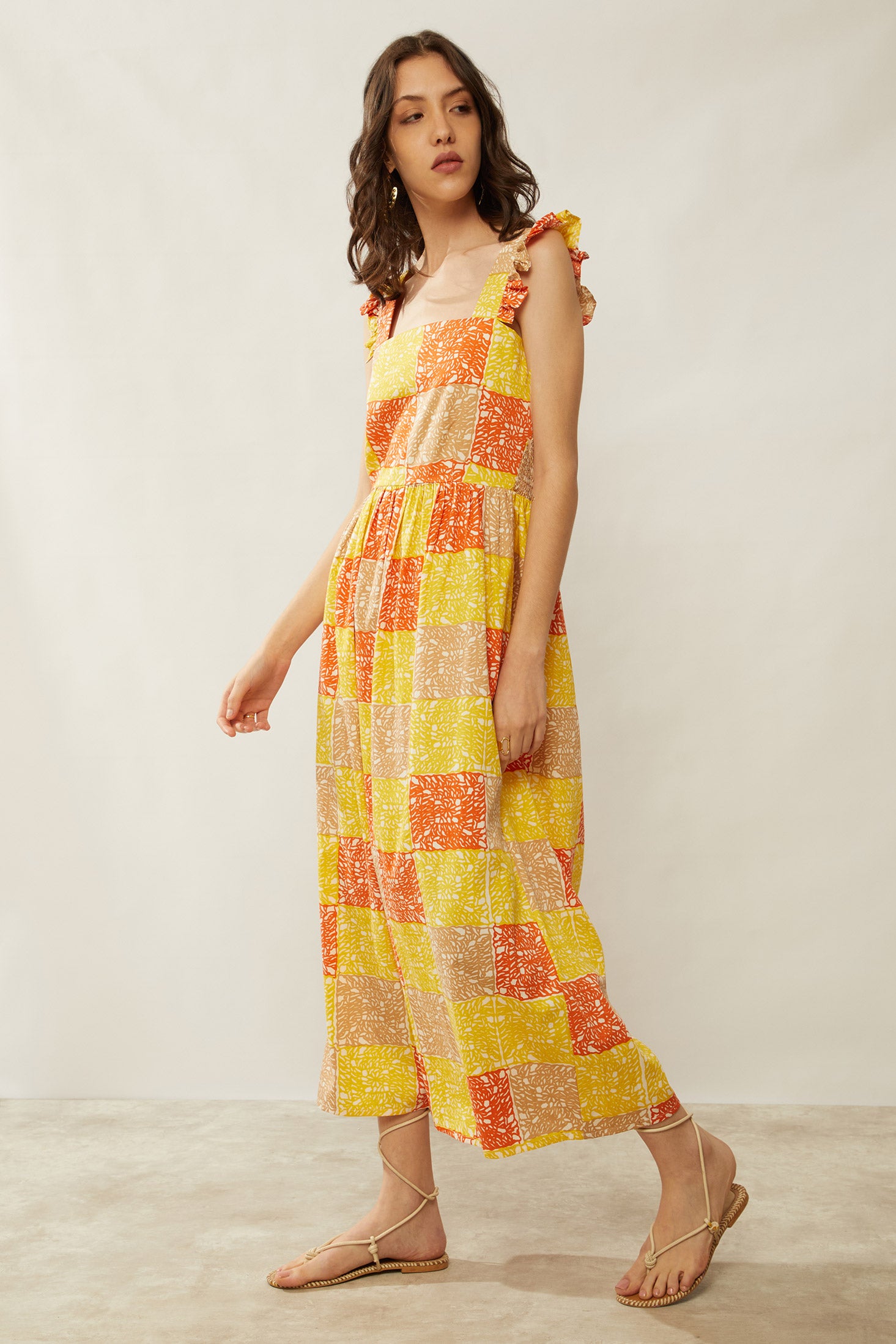 Bohera  Jan Clifford Color Block Dress - Myra USA