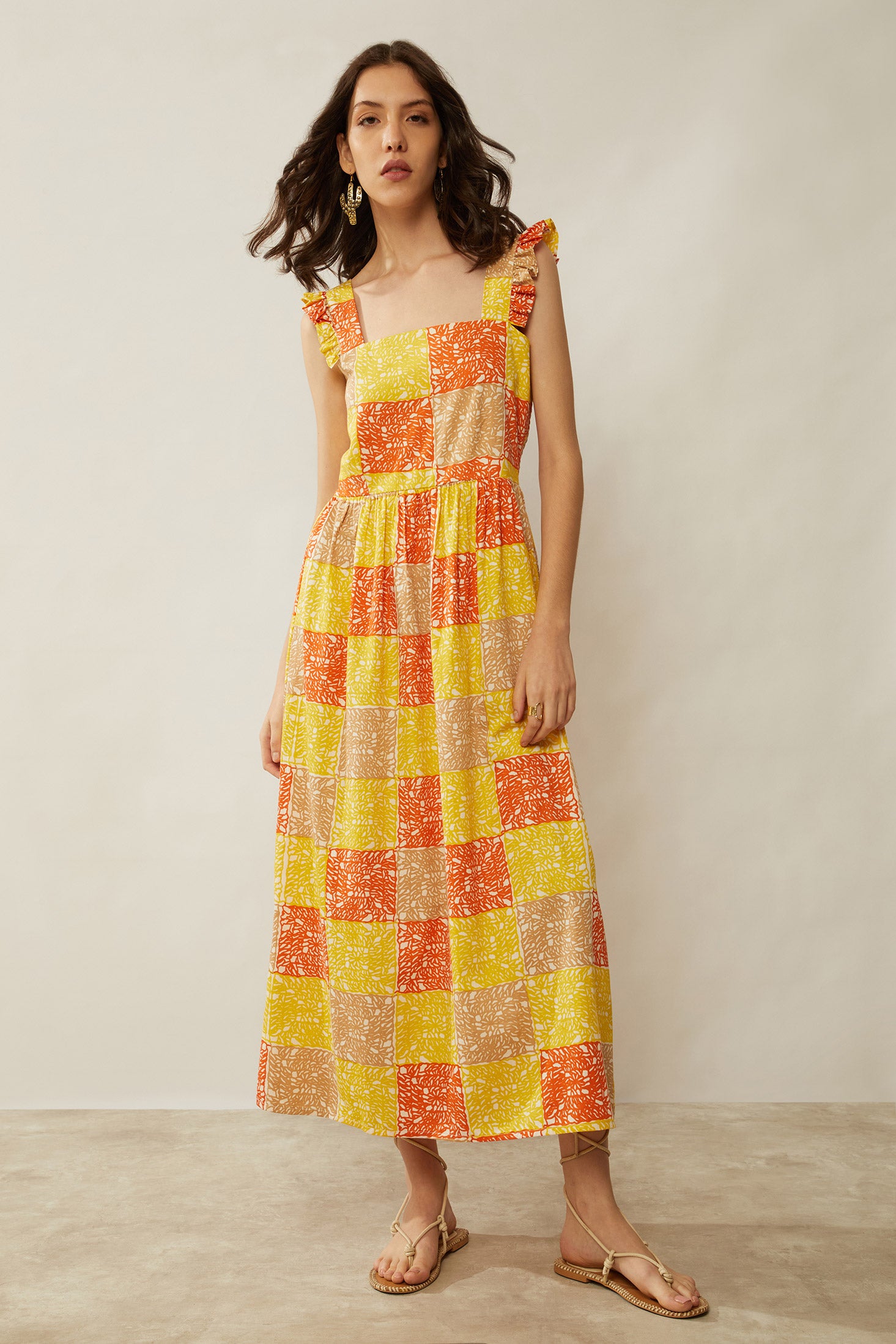 Bohera  Jan Clifford Color Block Dress - Myra USA