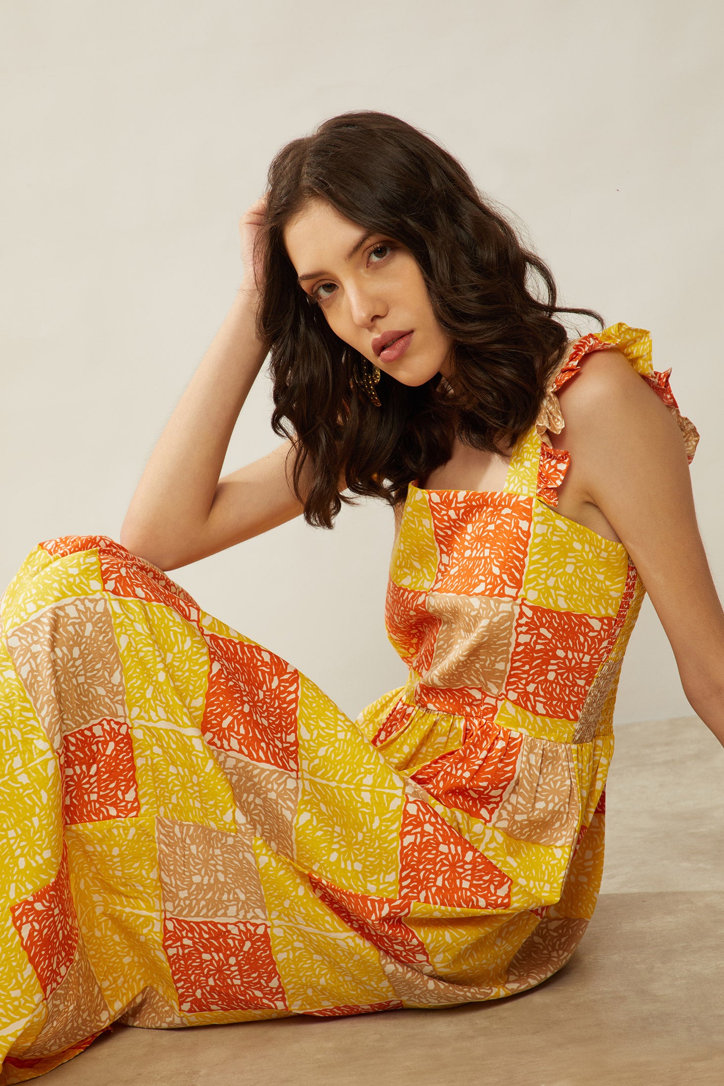 Bohera  Jan Clifford Color Block Dress - Myra USA