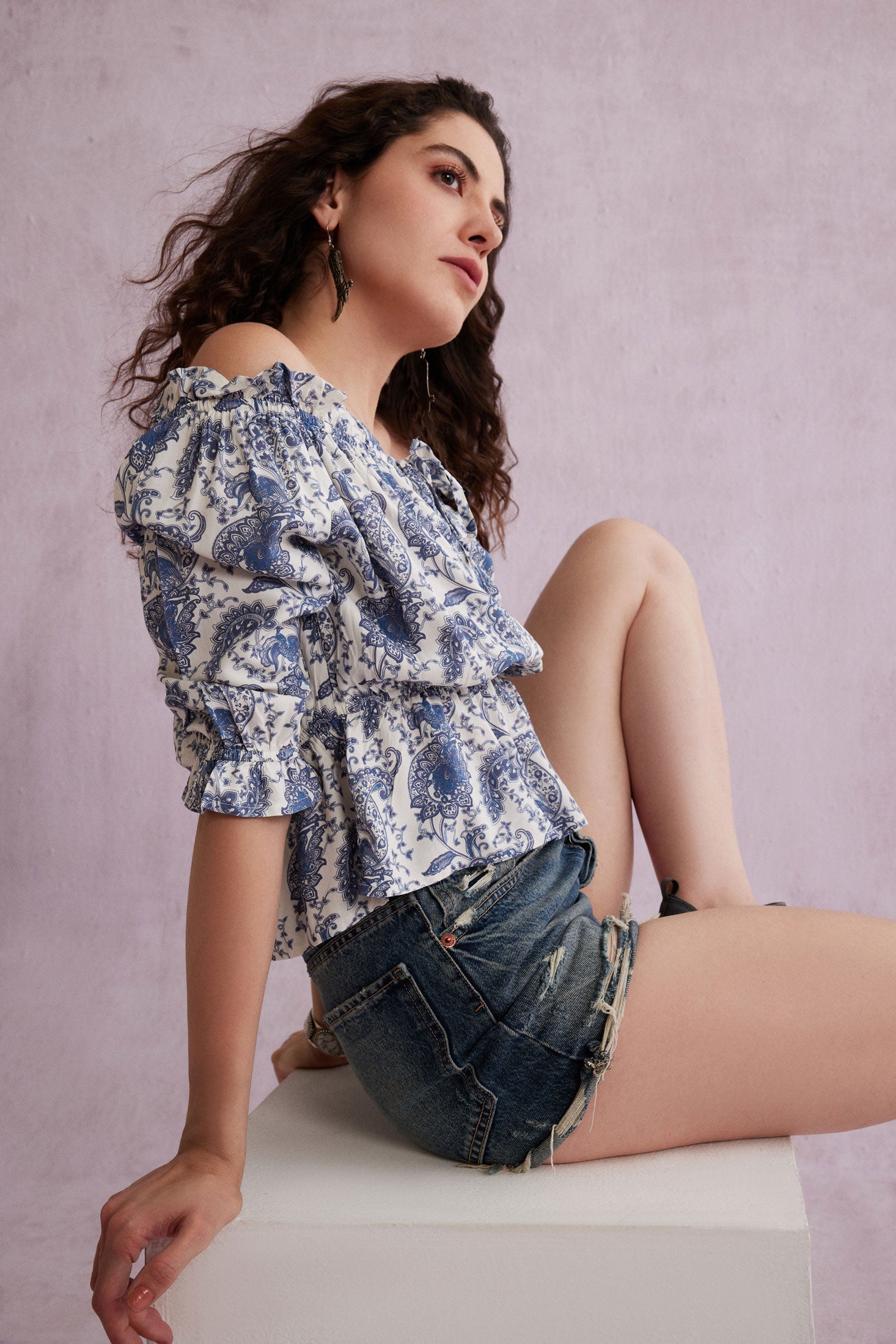 Bohera Junie Off-The-Shoulder Top - Myra USA