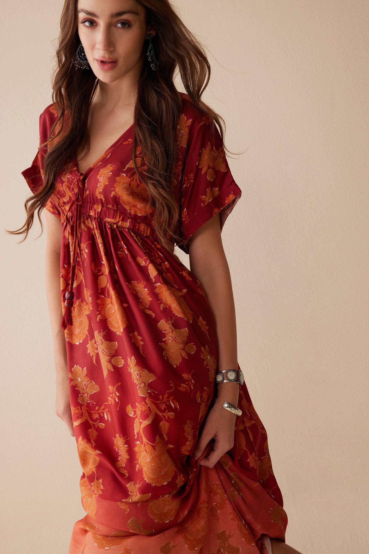 Bohera Krystal Dee Maxi Print Dress - Myra USA