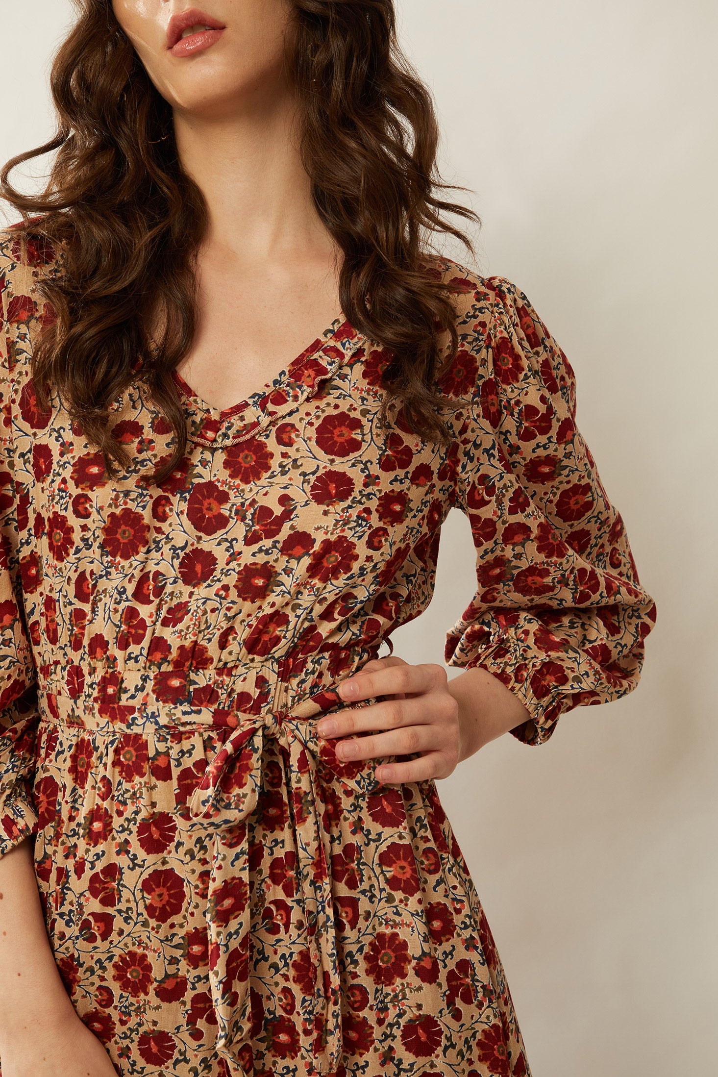 Bohera Naomi Spring Floral Dress - Myra USA