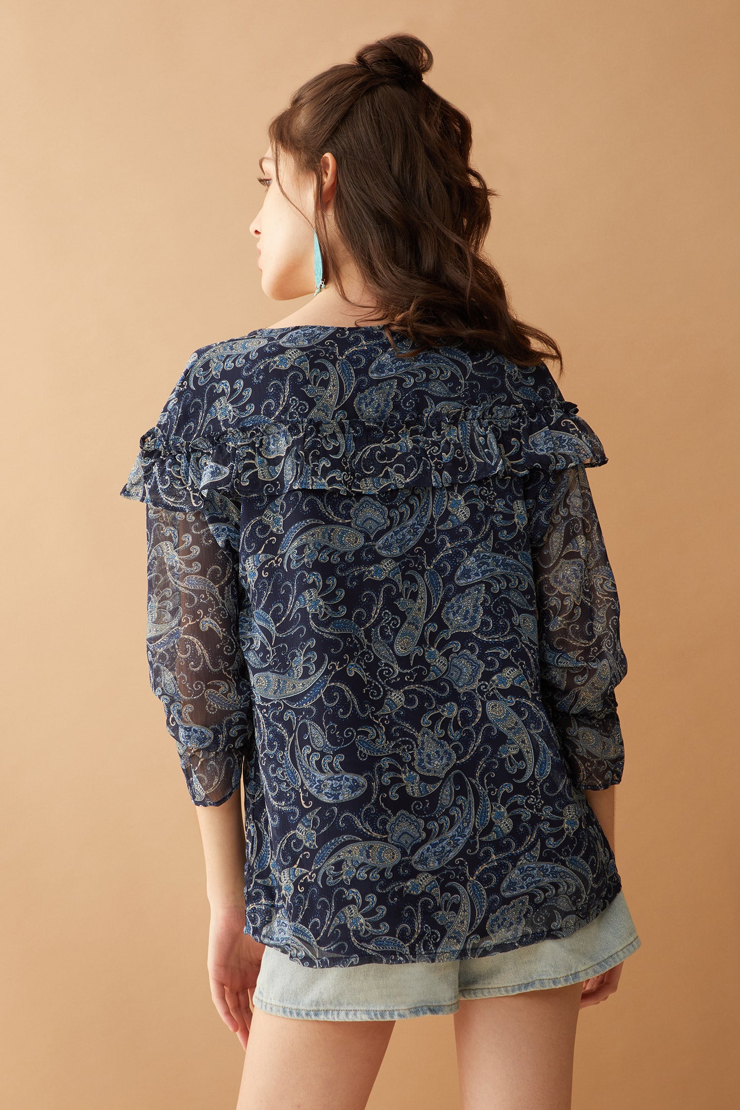 Bohera Meridonna Paisley Top - Myra USA
