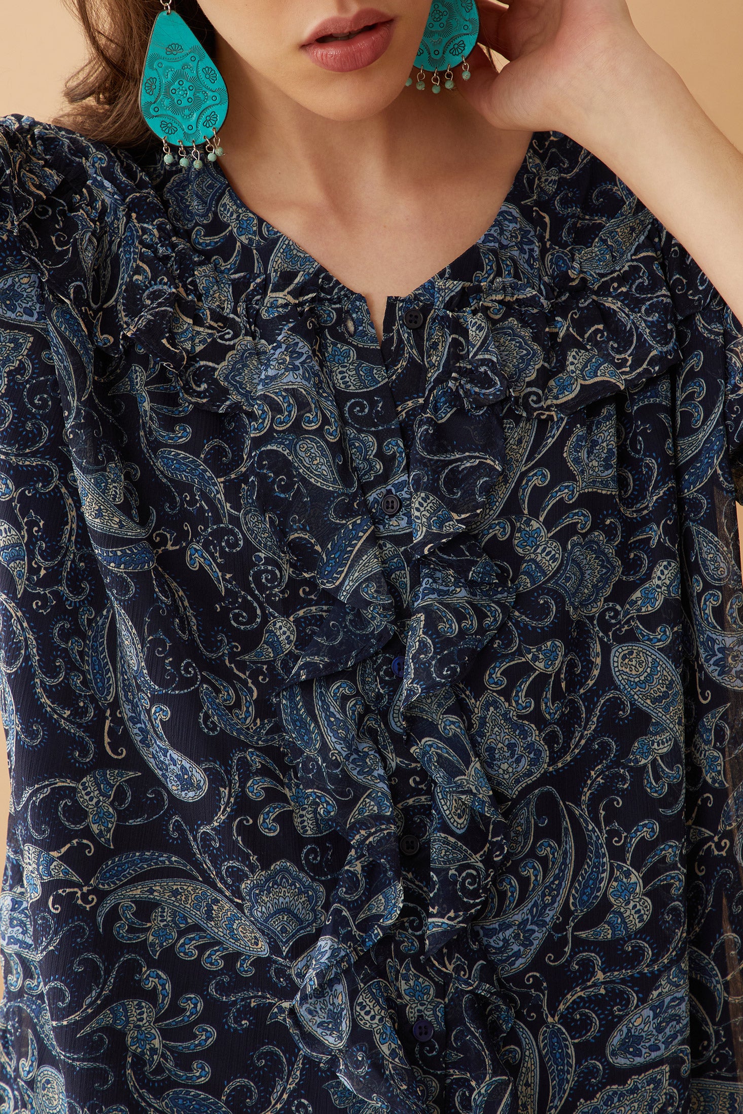 Bohera Meridonna Paisley Top - Myra USA