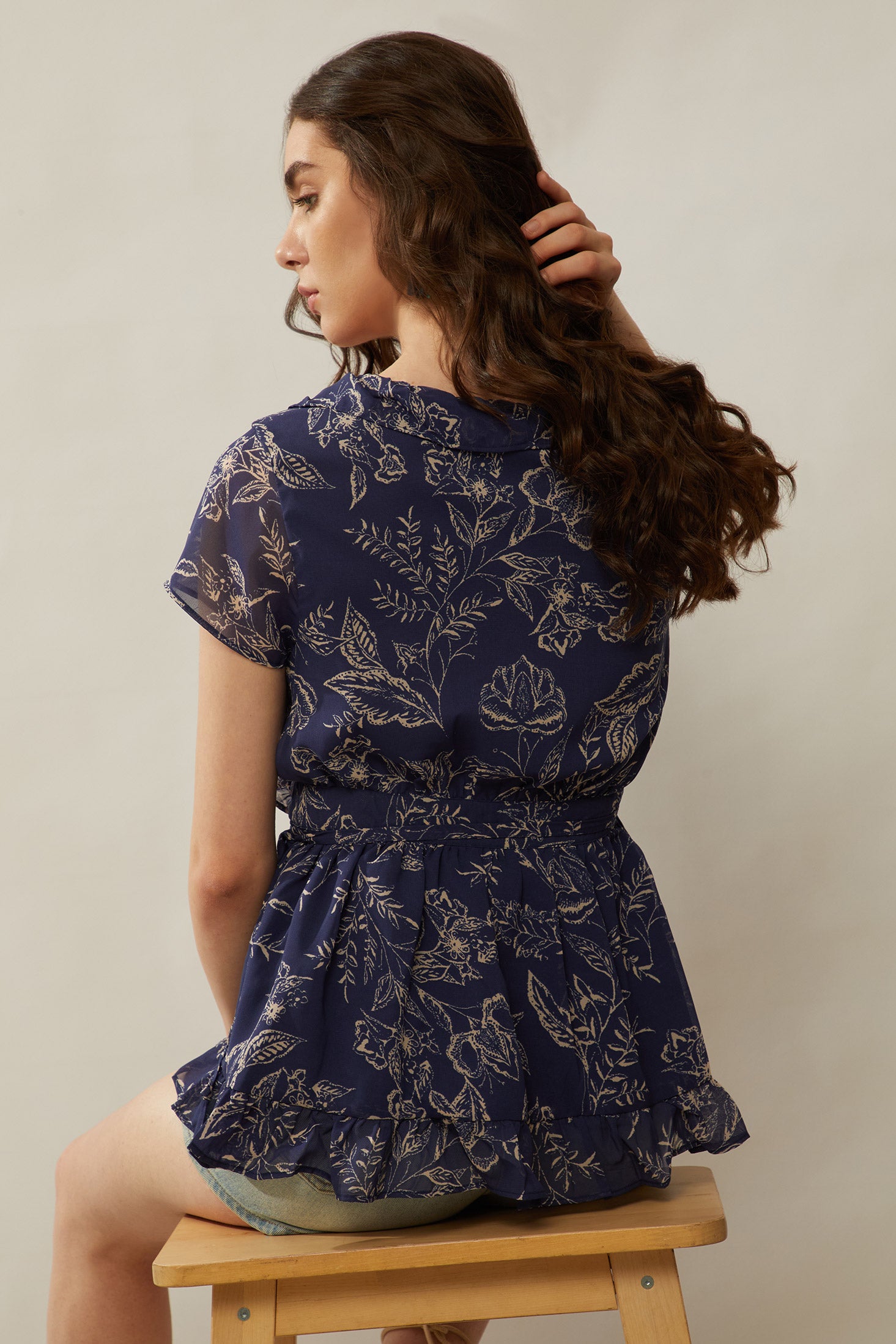 Bohera Fernanda Wrap-style Top - Myra USA