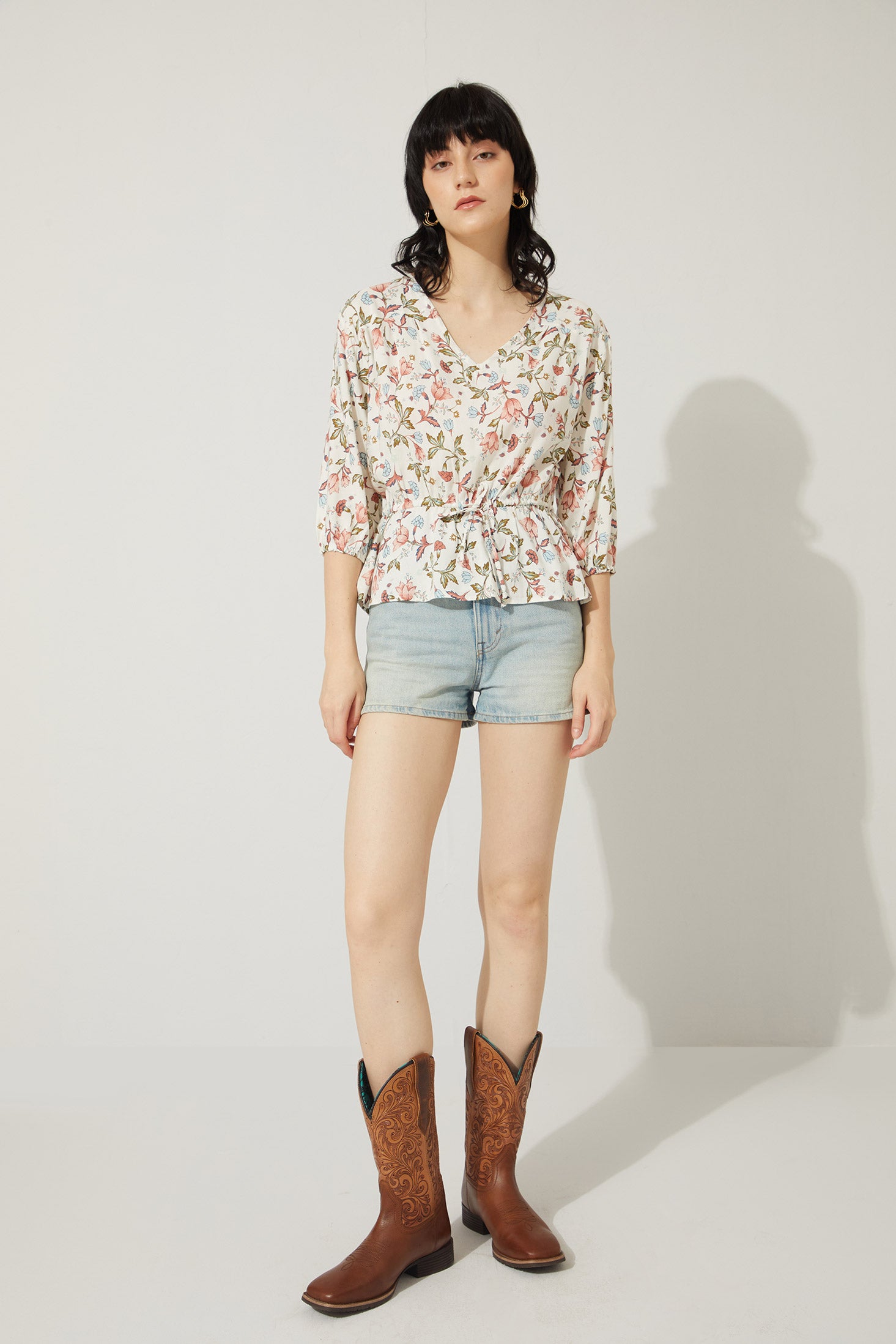 Bohera Kora Floral Top - Myra USA