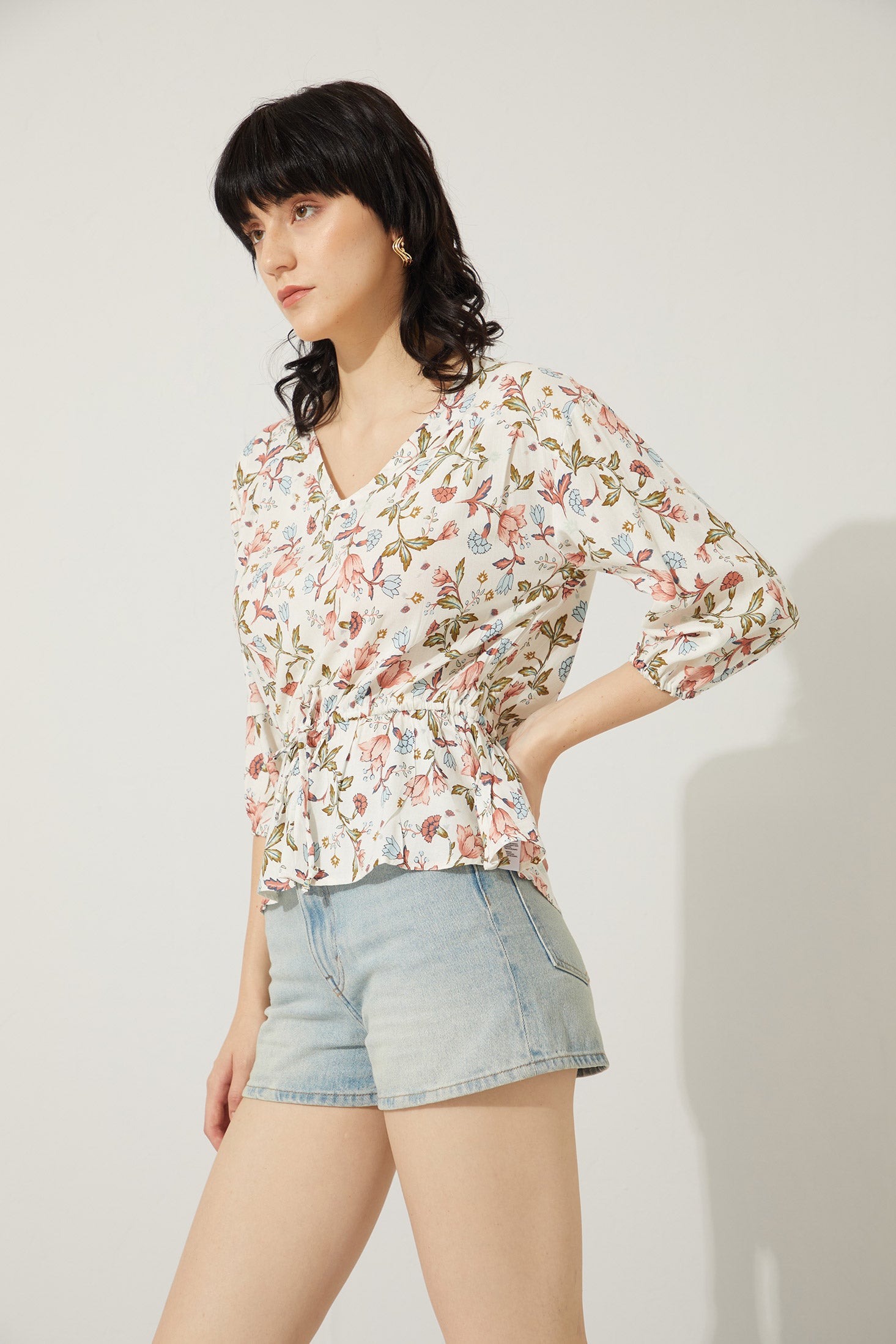 Bohera Kora Floral Top - Myra USA