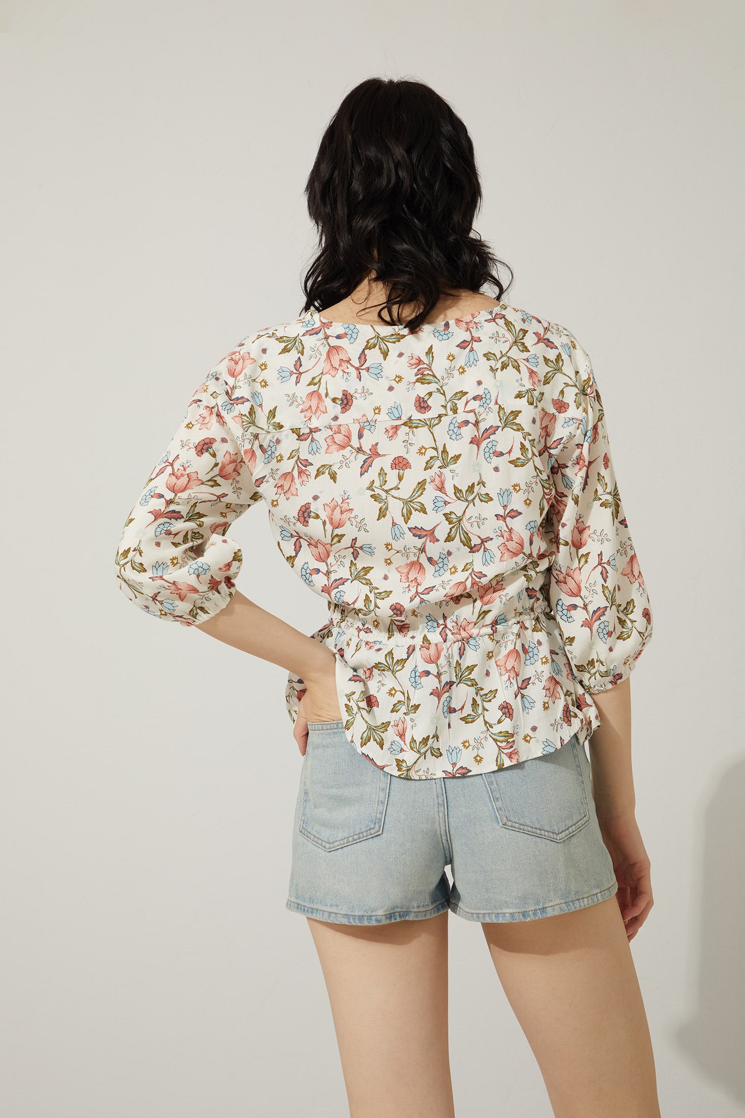 Bohera Kora Floral Top - Myra USA