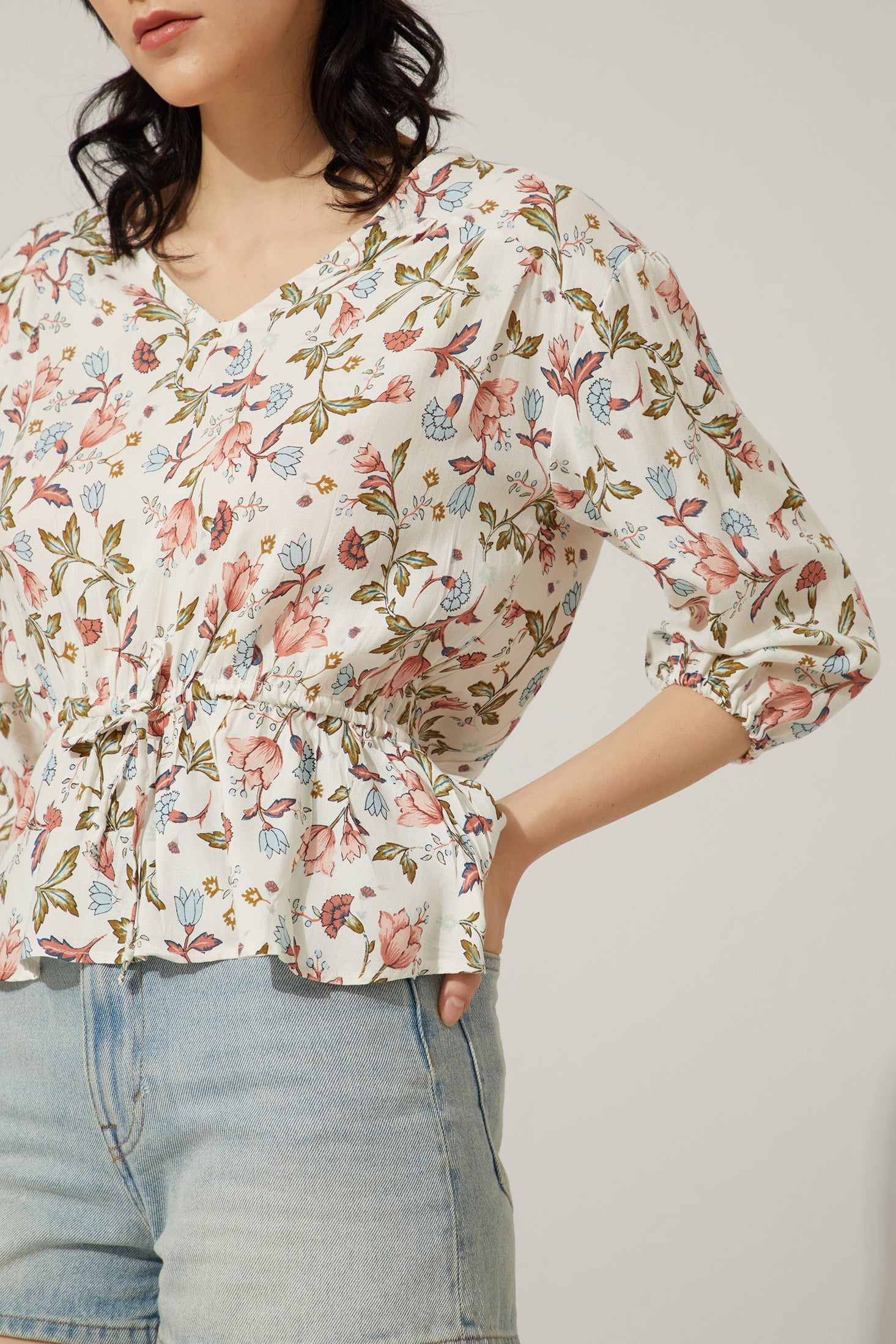 Bohera Kora Floral Top - Myra USA