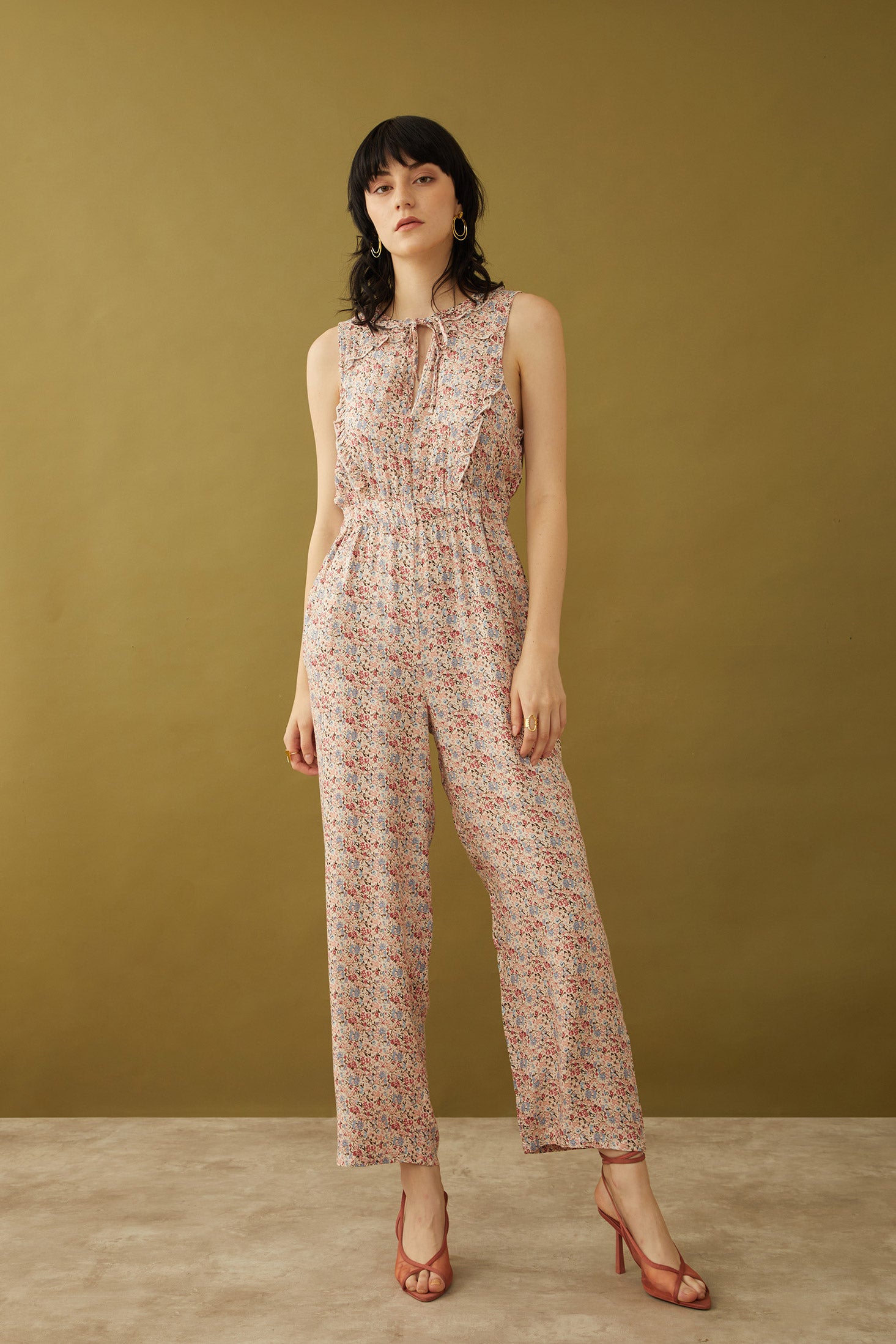 Bohera Nakoa Floral Ruffle Jumper - Myra USA