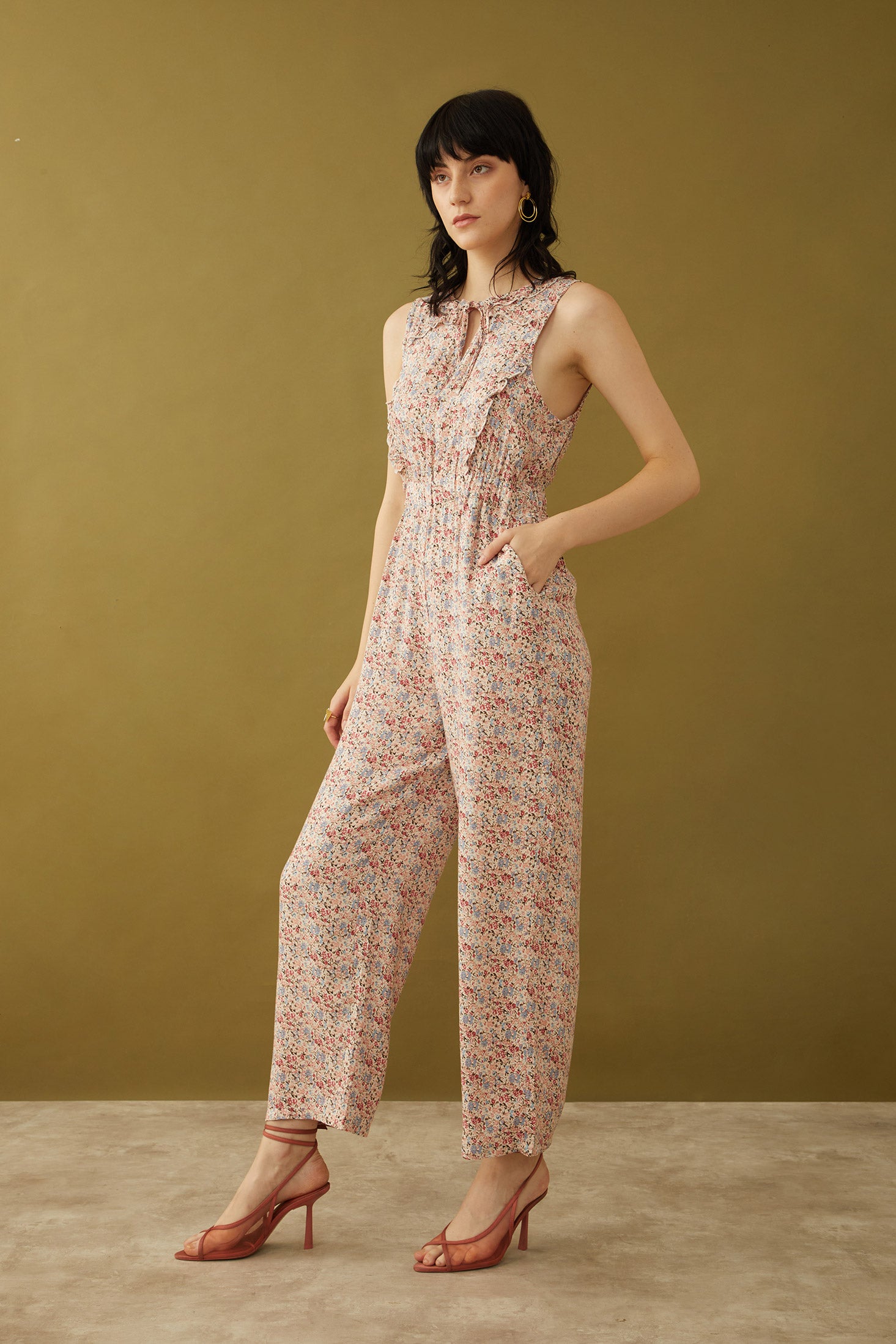 Bohera Nakoa Floral Ruffle Jumper - Myra USA