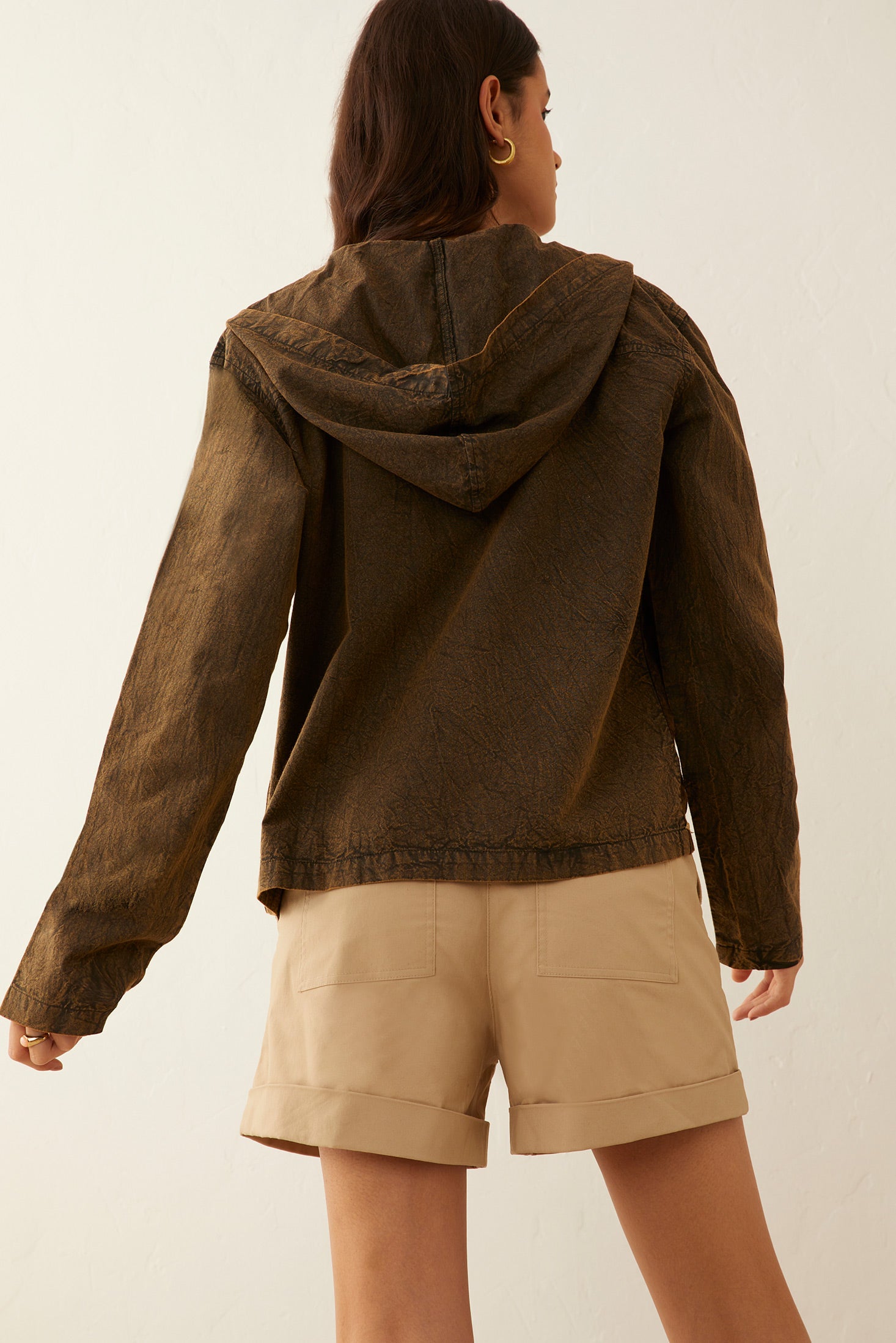 Deena Watson Hooded Patchwork Jacket - Myra USA