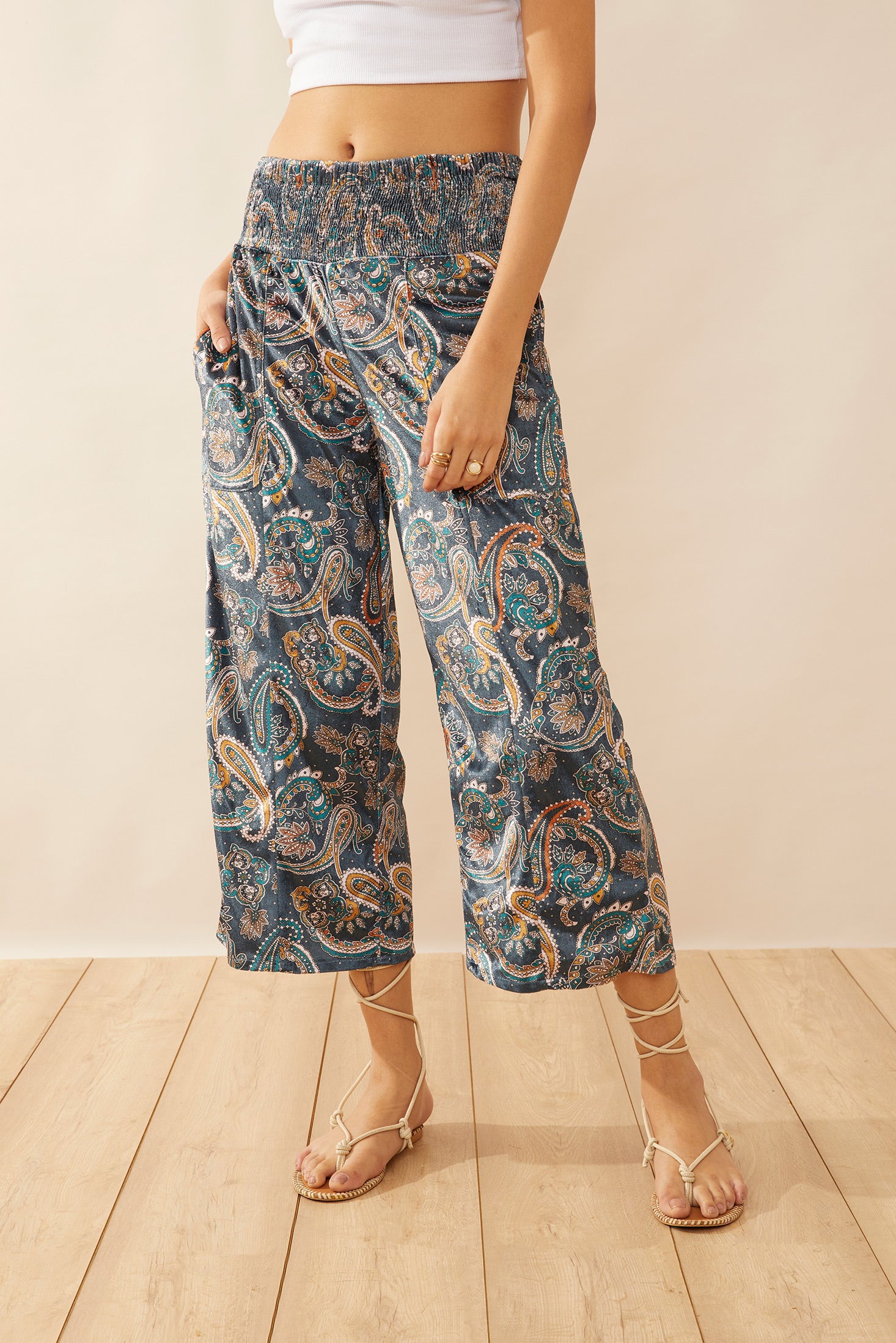 Sophea Paisley Pants - Myra USA