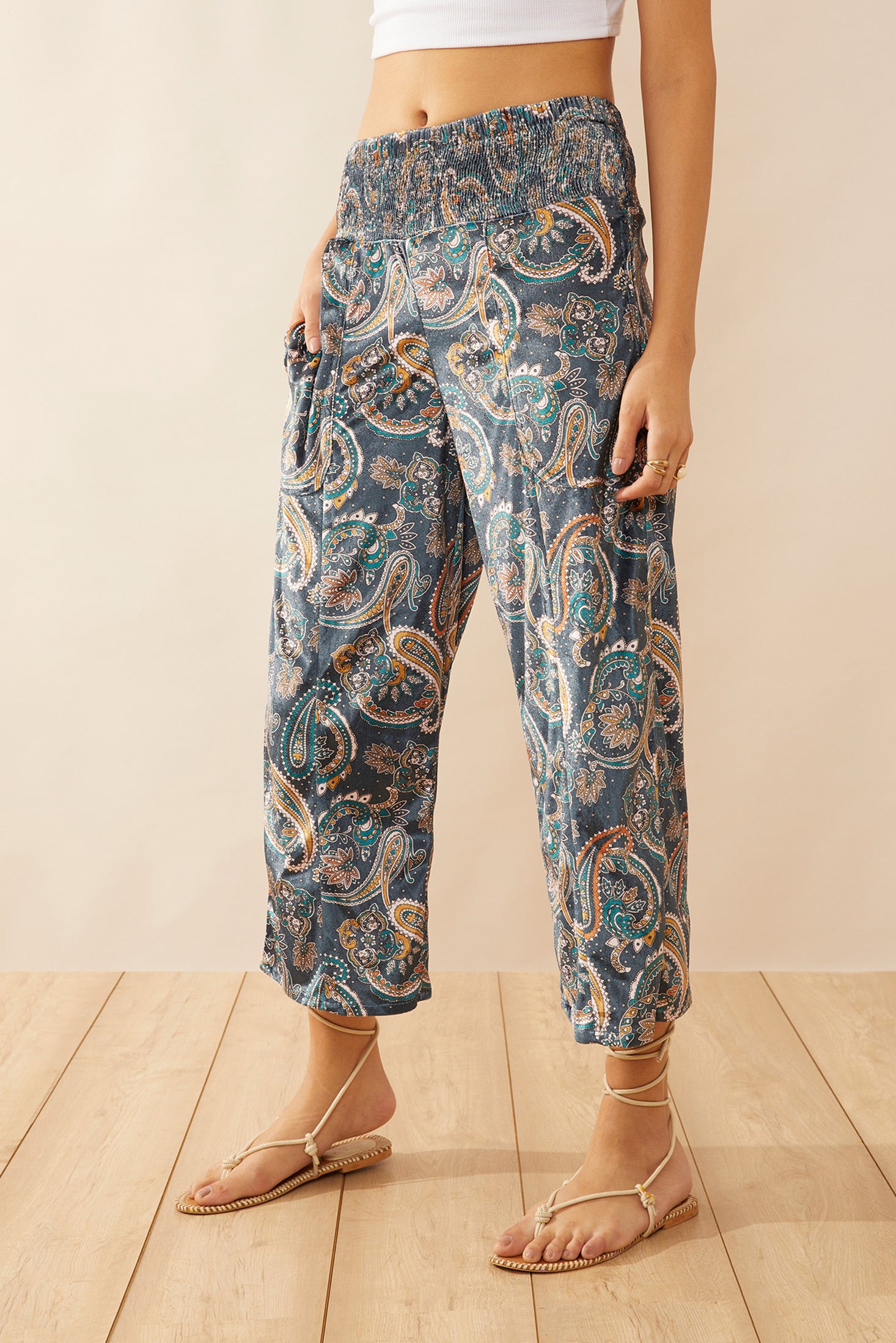 Sophea Paisley Pants - Myra USA