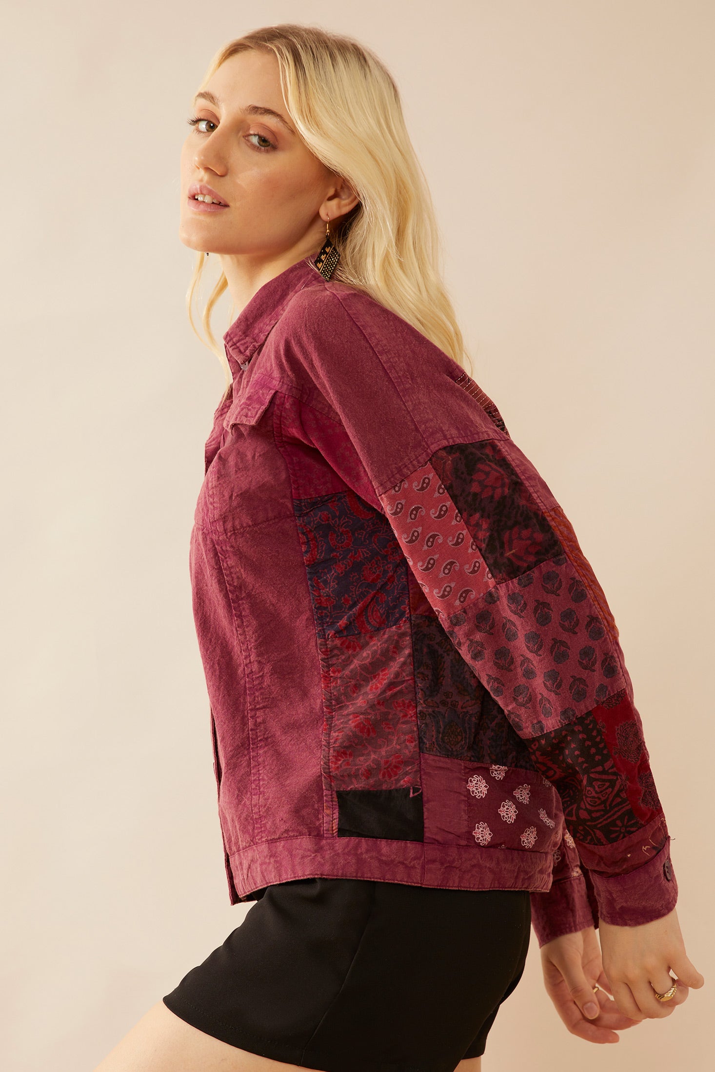 Chimson Trail Patchwork Jacket - Myra USA