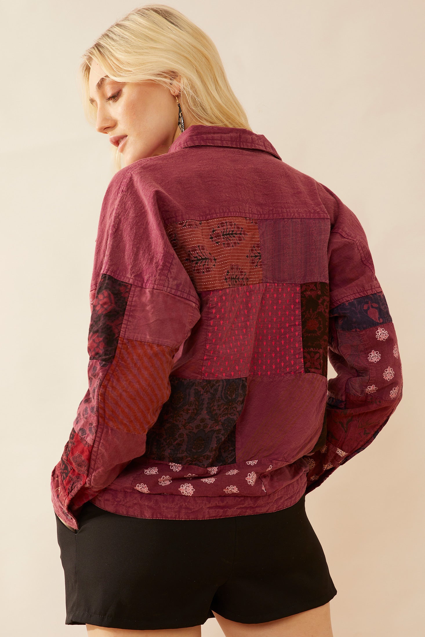 Chimson Trail Patchwork Jacket - Myra USA